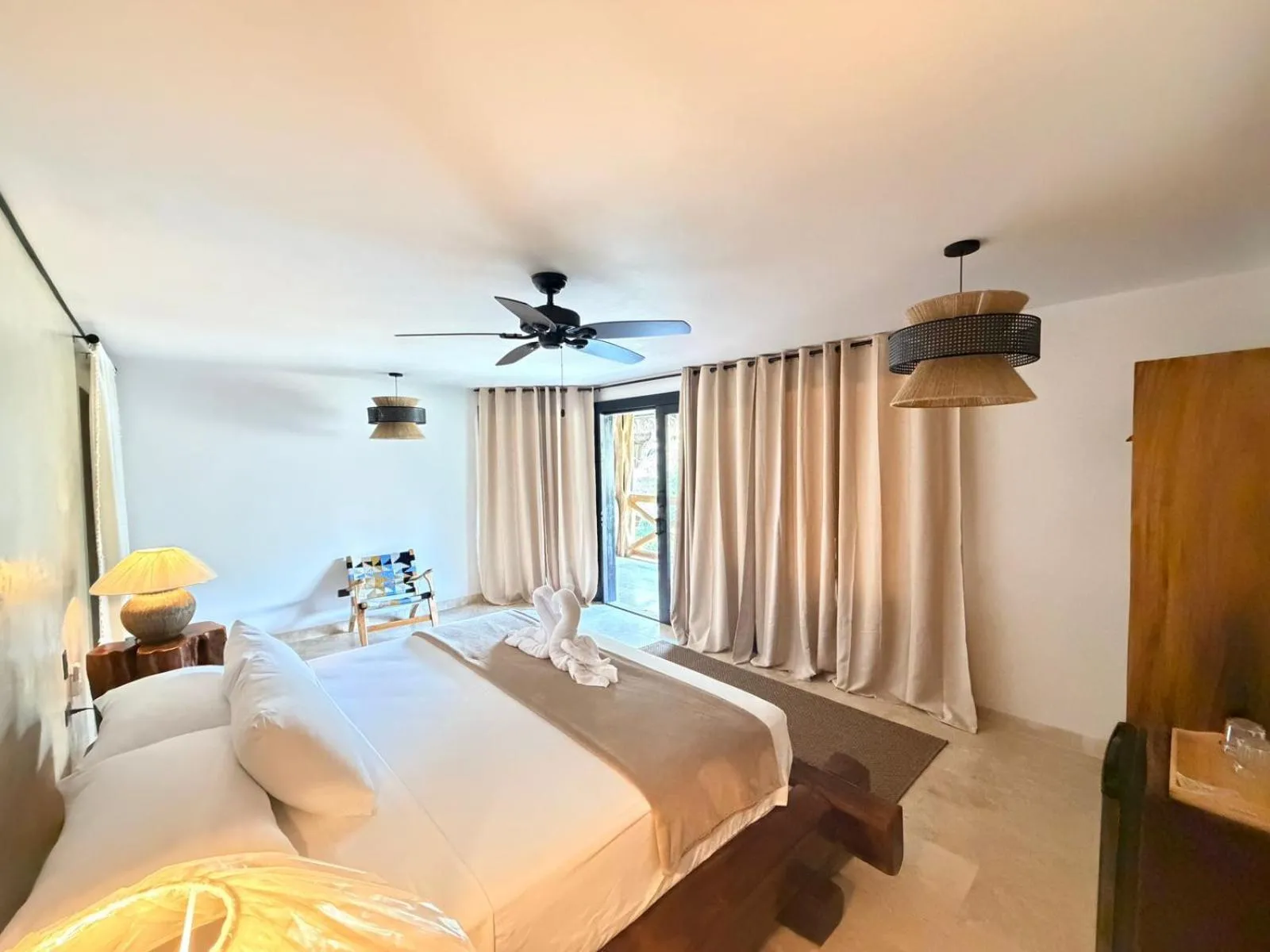 Bed in Locanda Samara Beach