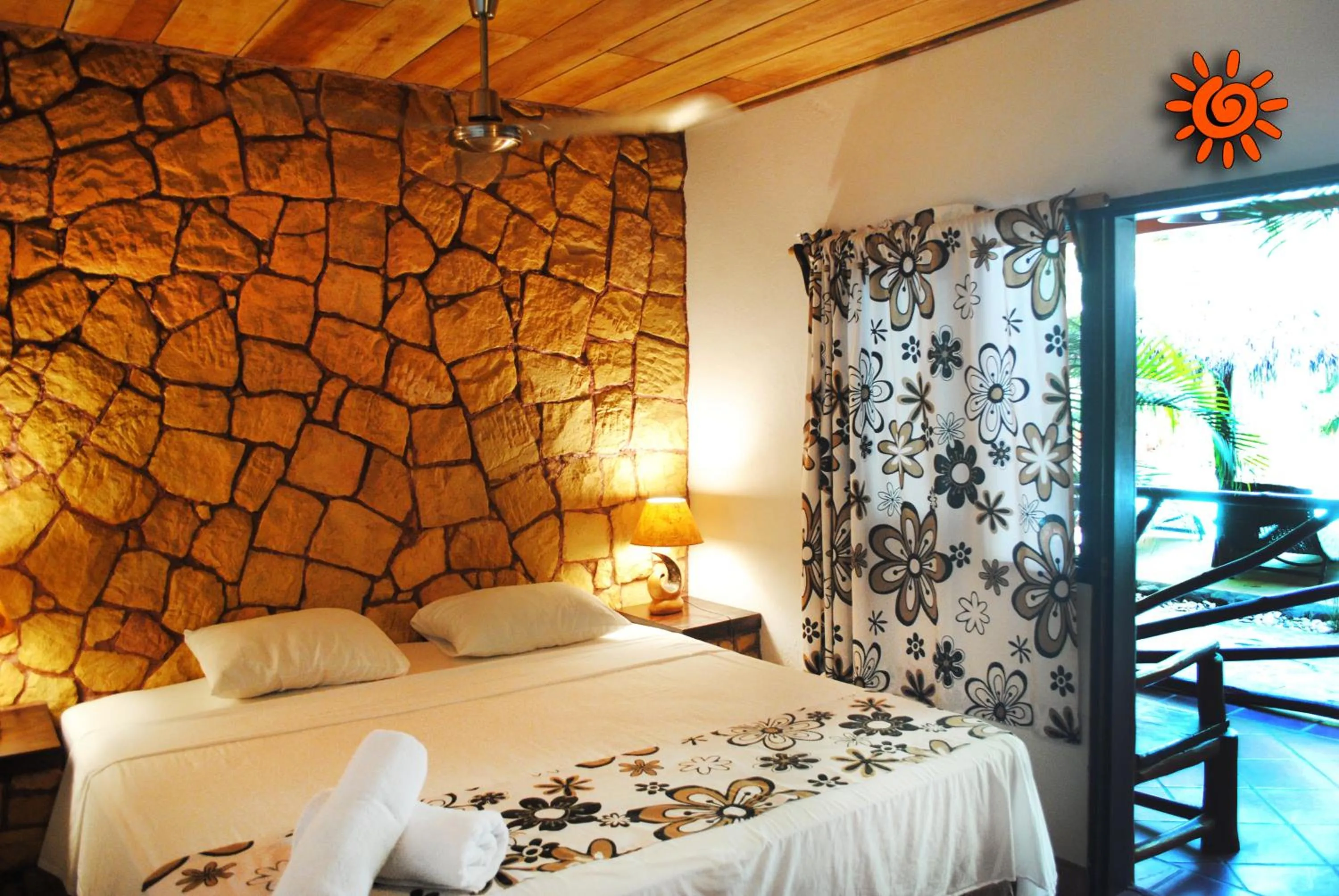 Bed in Locanda Samara Beach