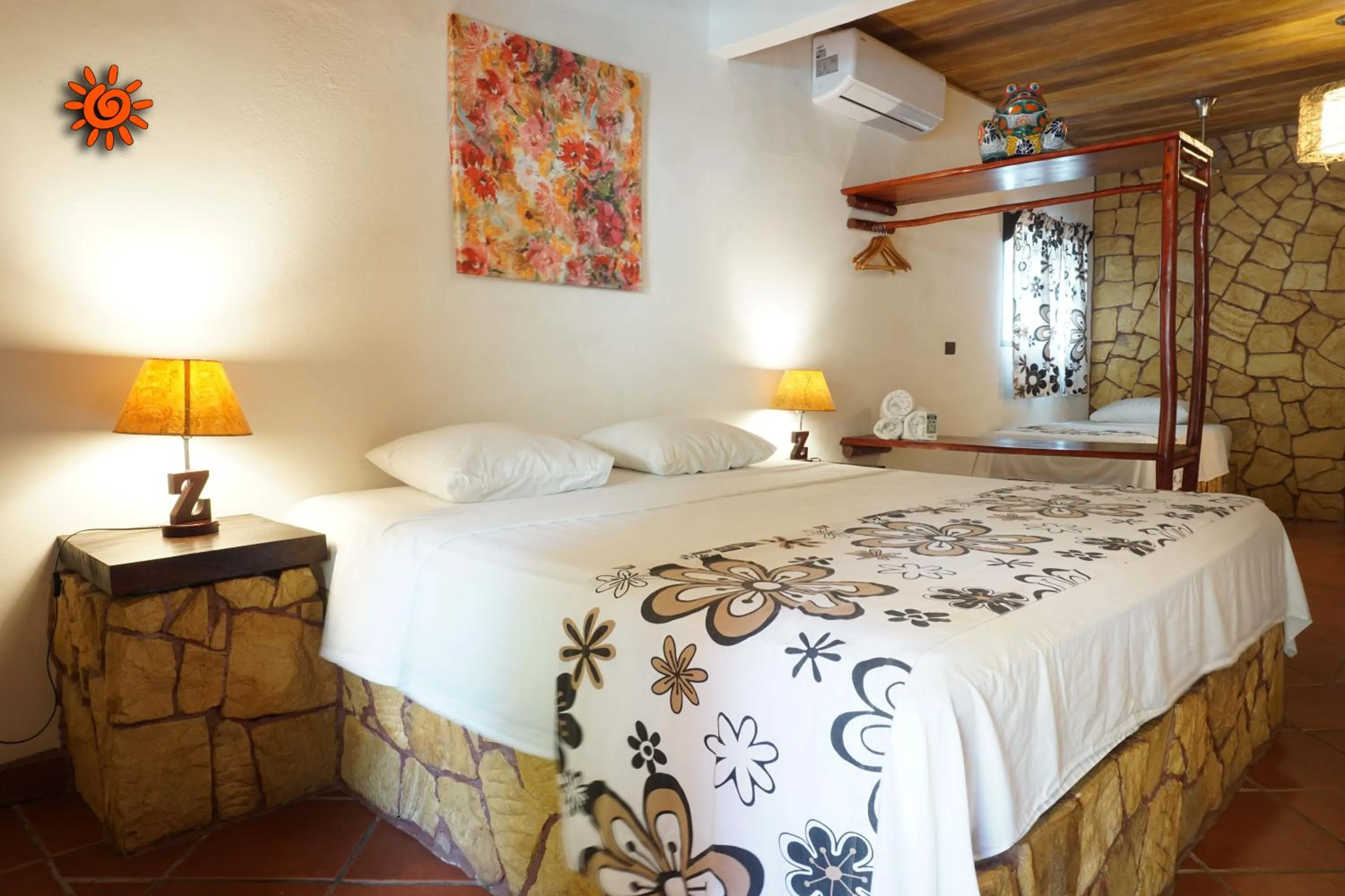 Bed in Locanda Samara Beach