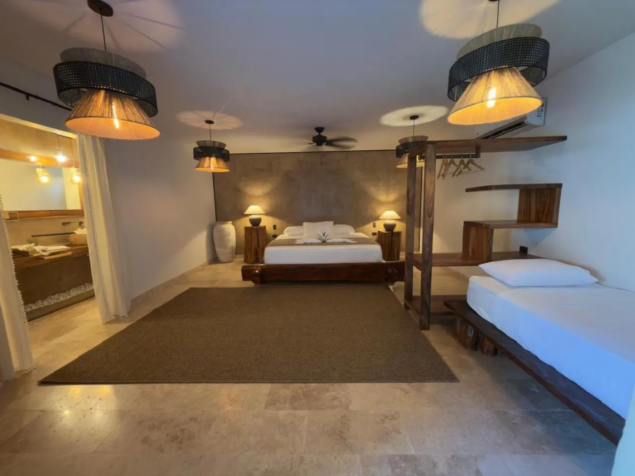 Bed in Locanda Samara Beach
