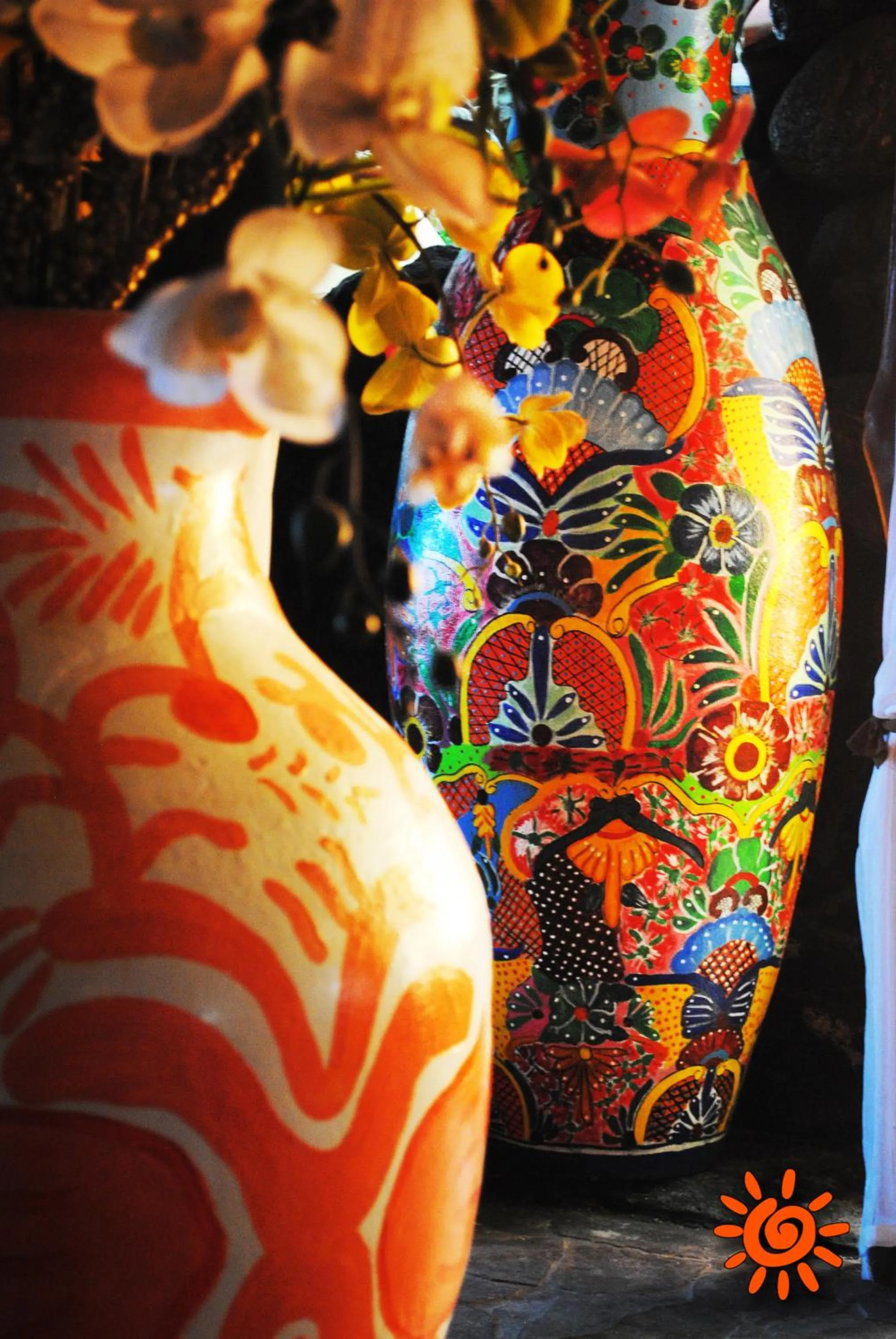 Decorative detail in Locanda Samara Beach