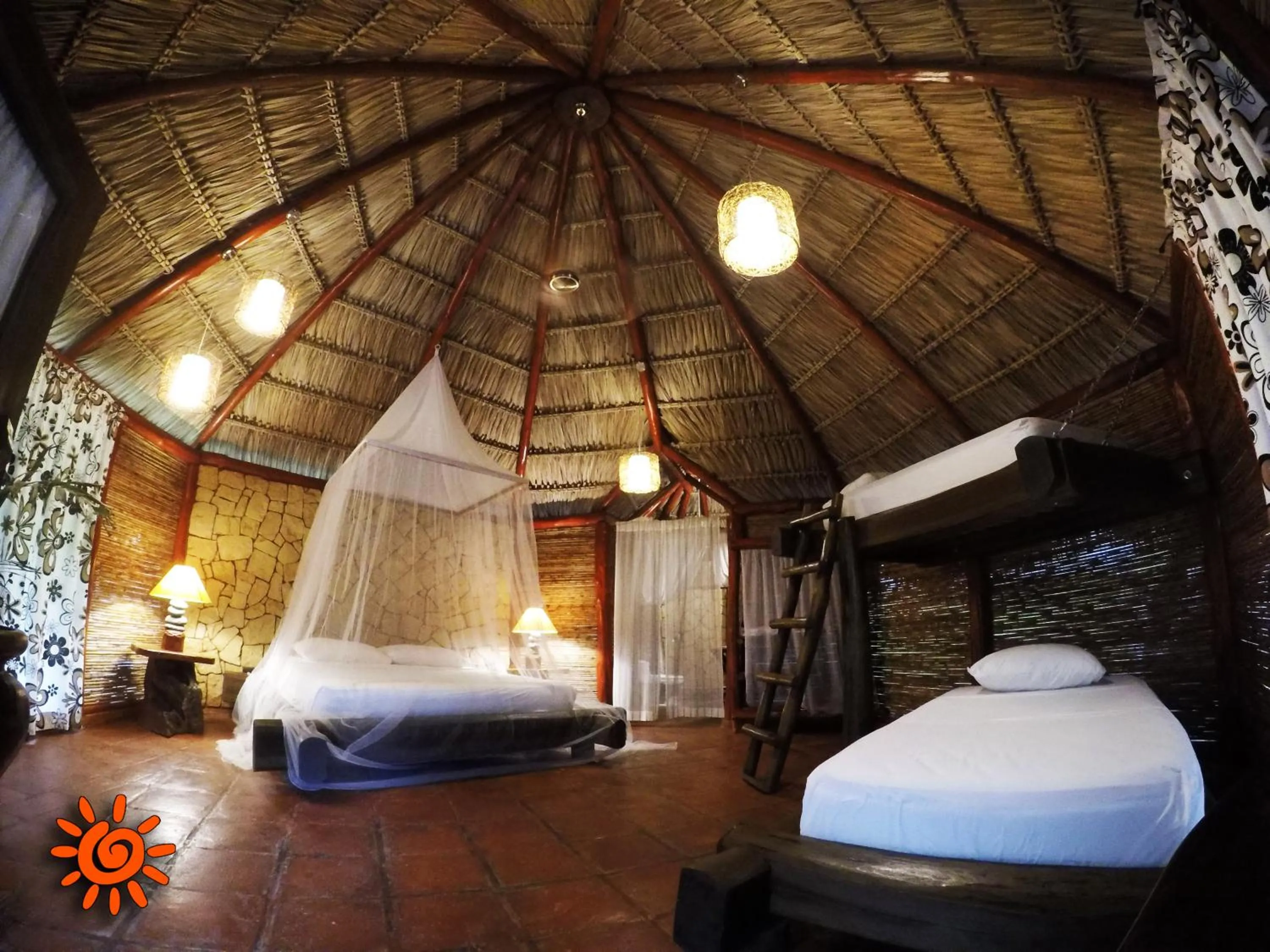 Bed in Locanda Samara Beach