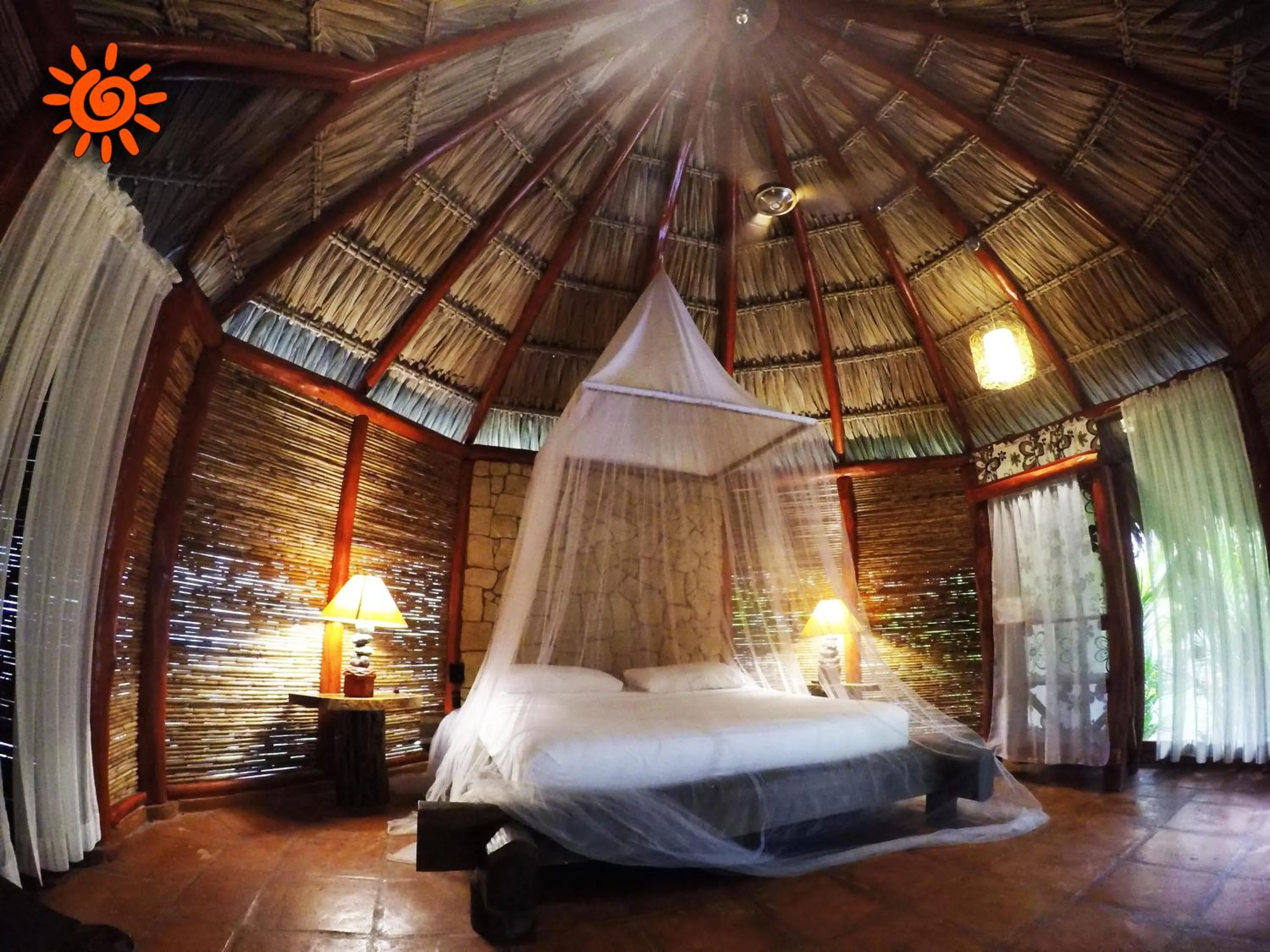 Bed in Locanda Samara Beach