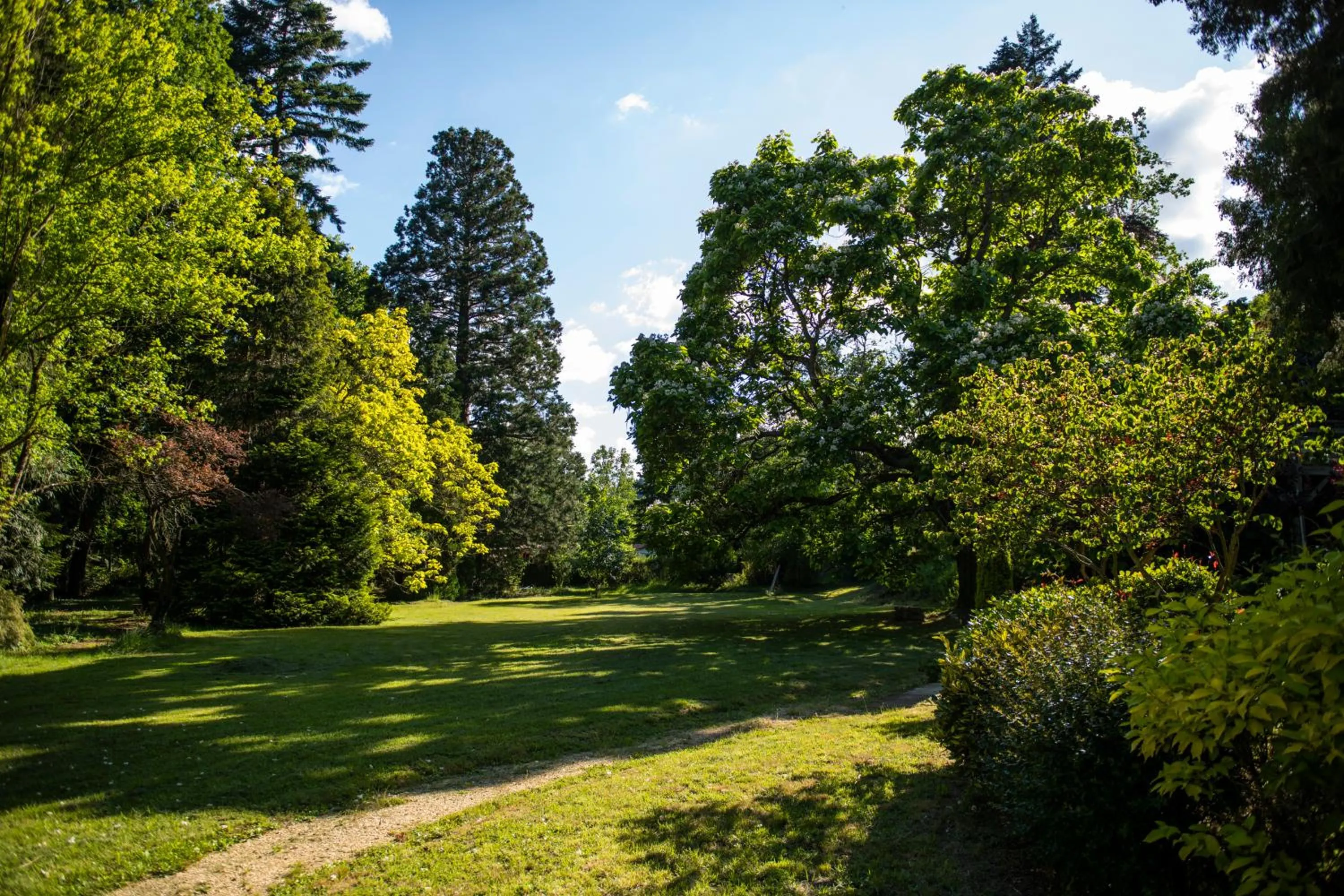 Garden in Domaine La Gentilhommière