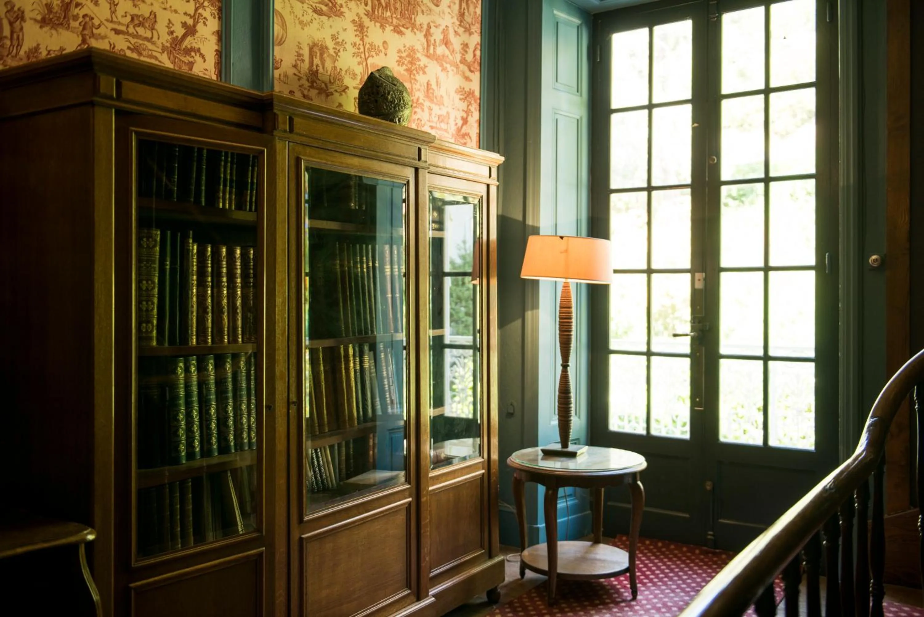 Library in Domaine La Gentilhommière