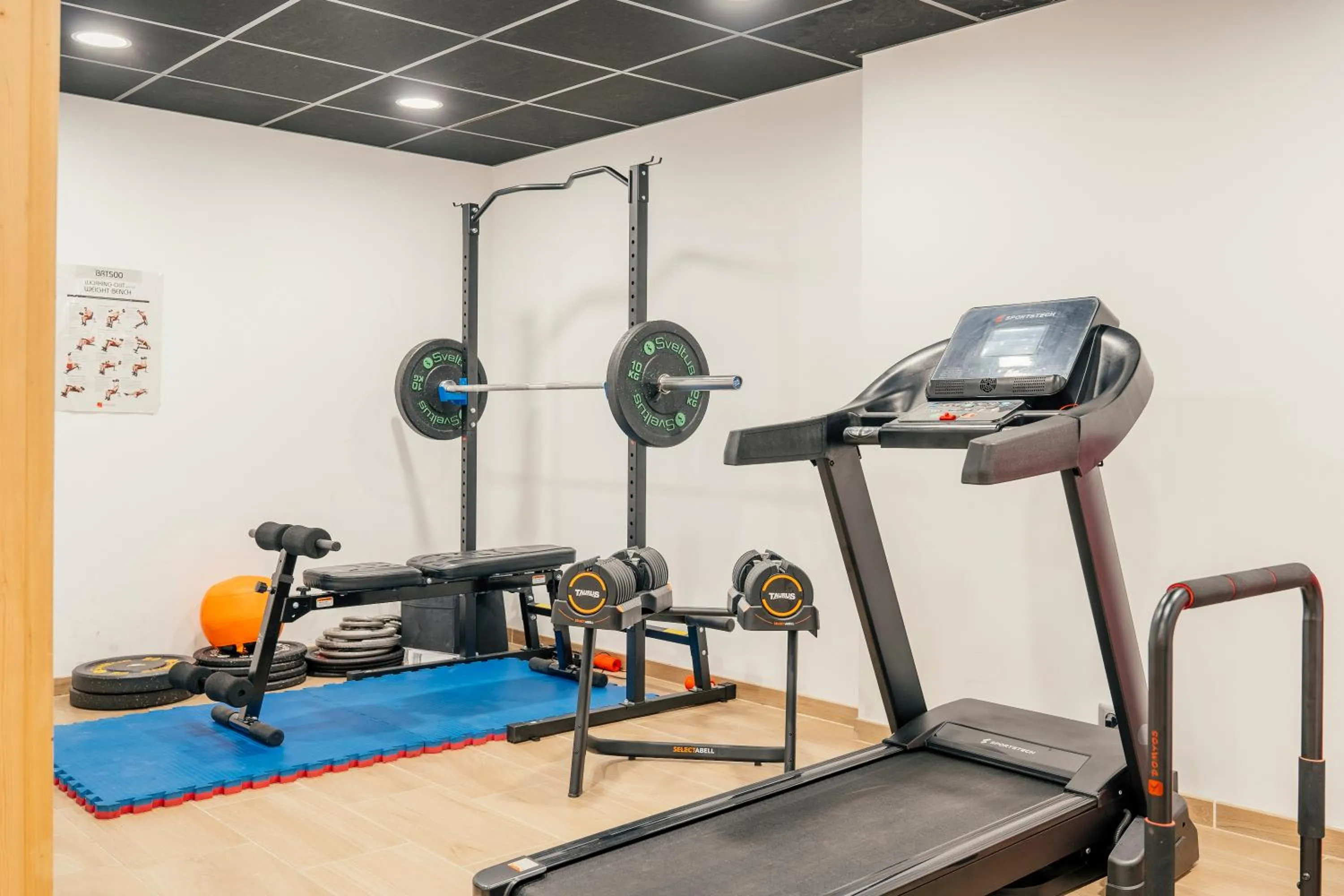 Fitness centre/facilities in Domaine La Gentilhommière