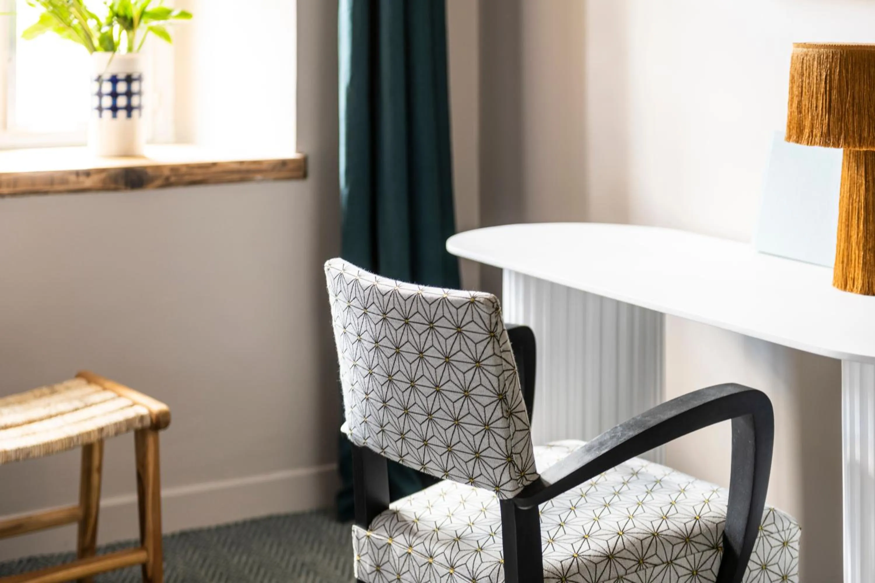 Decorative detail in Domaine La Gentilhommière