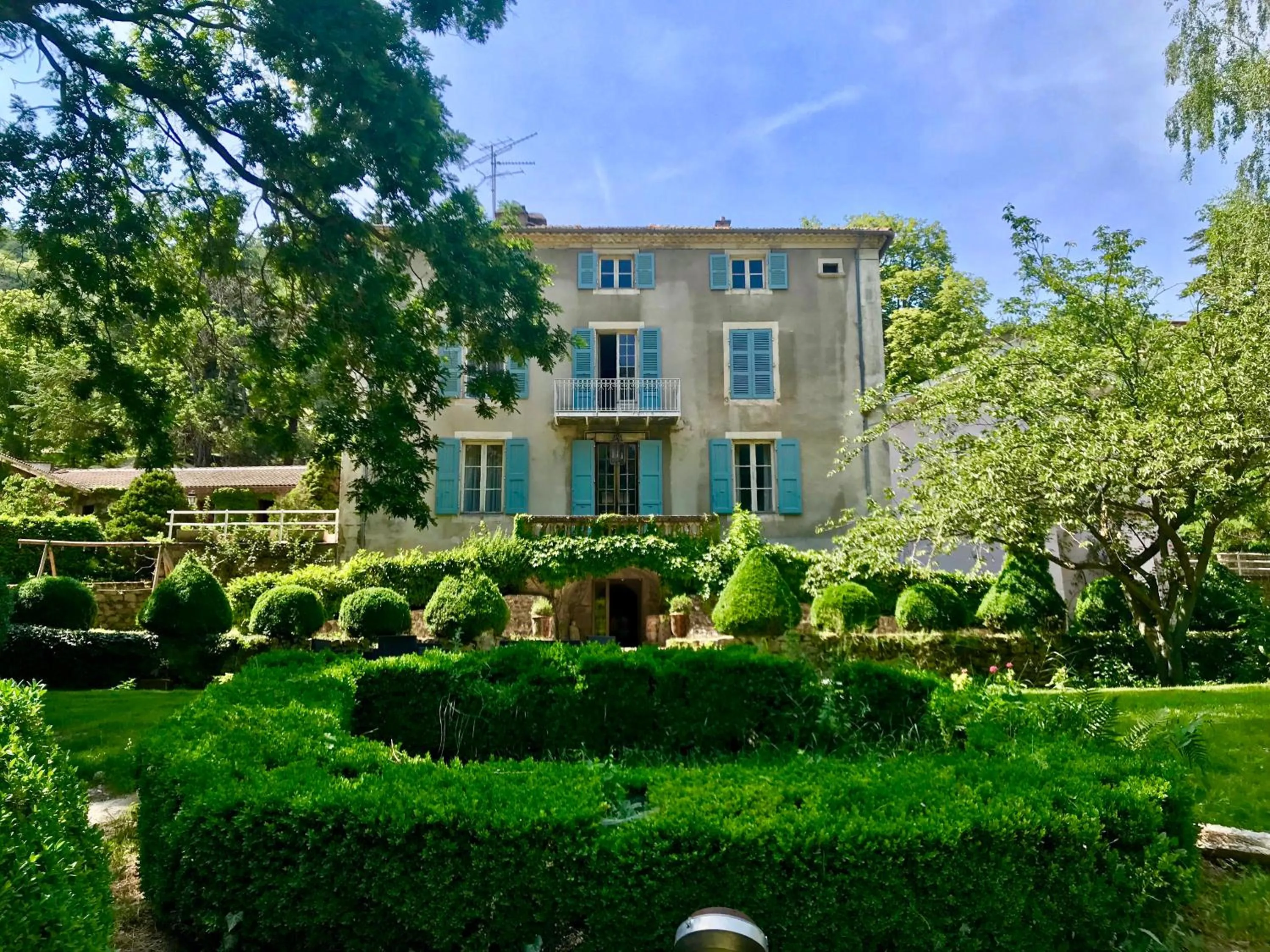 Garden in Domaine La Gentilhommière