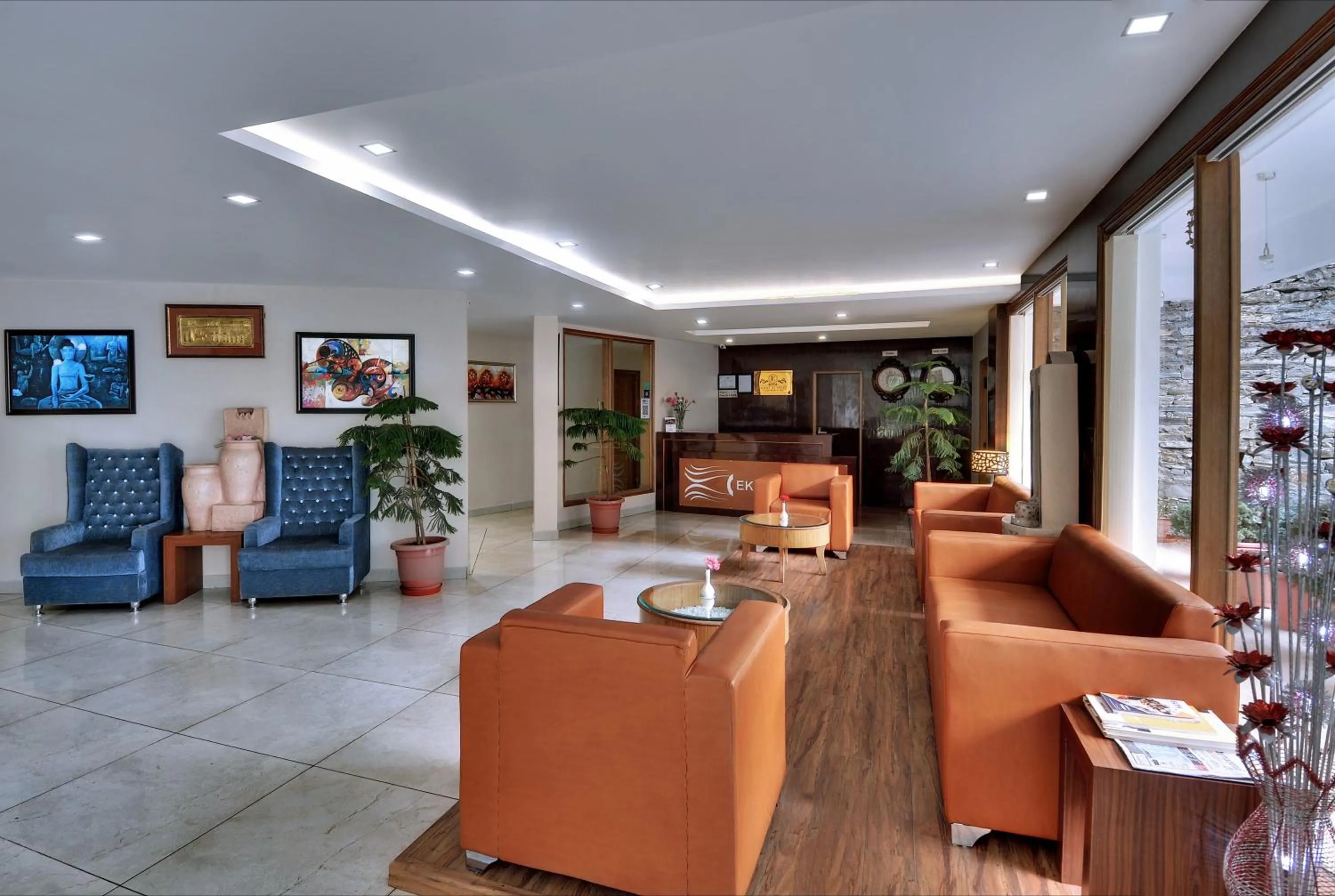 Lobby or reception in Ekant Retreat Resort