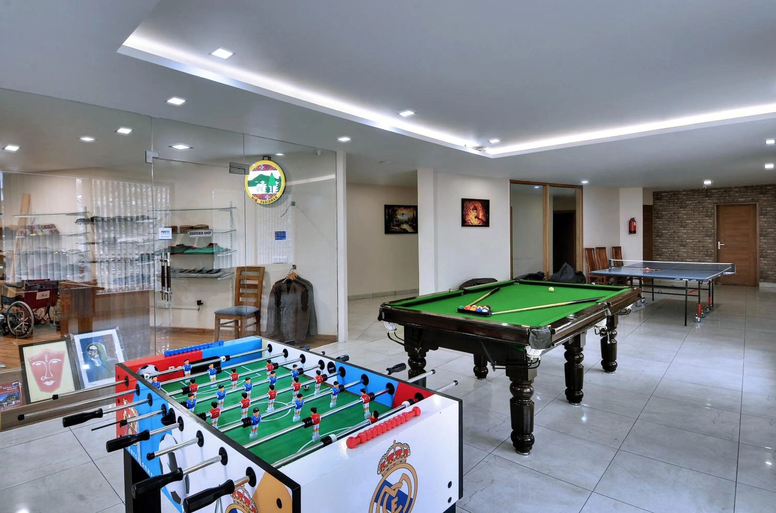 Game Room in Ekant Retreat Resort