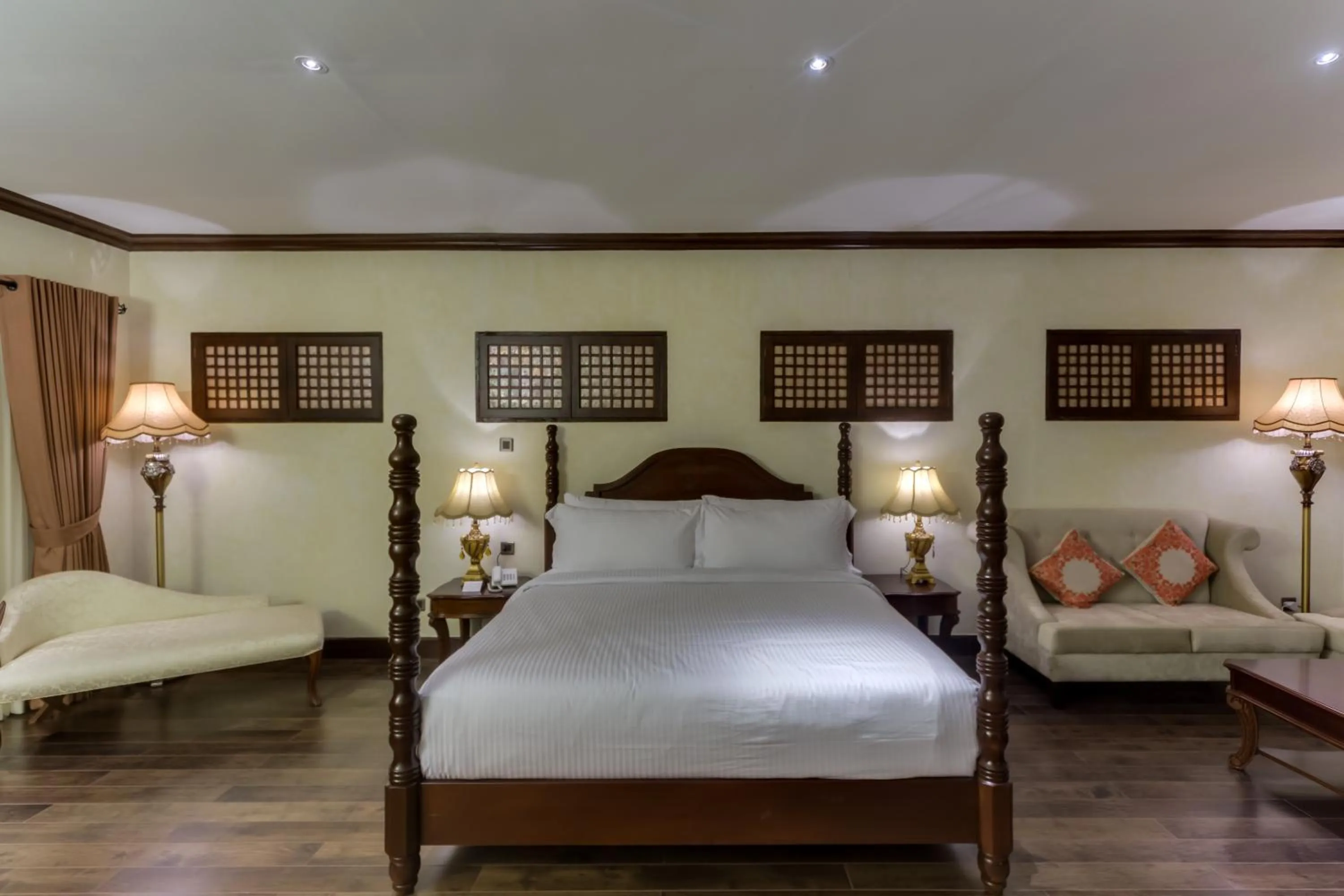 Bed in Espacio Verde Resort