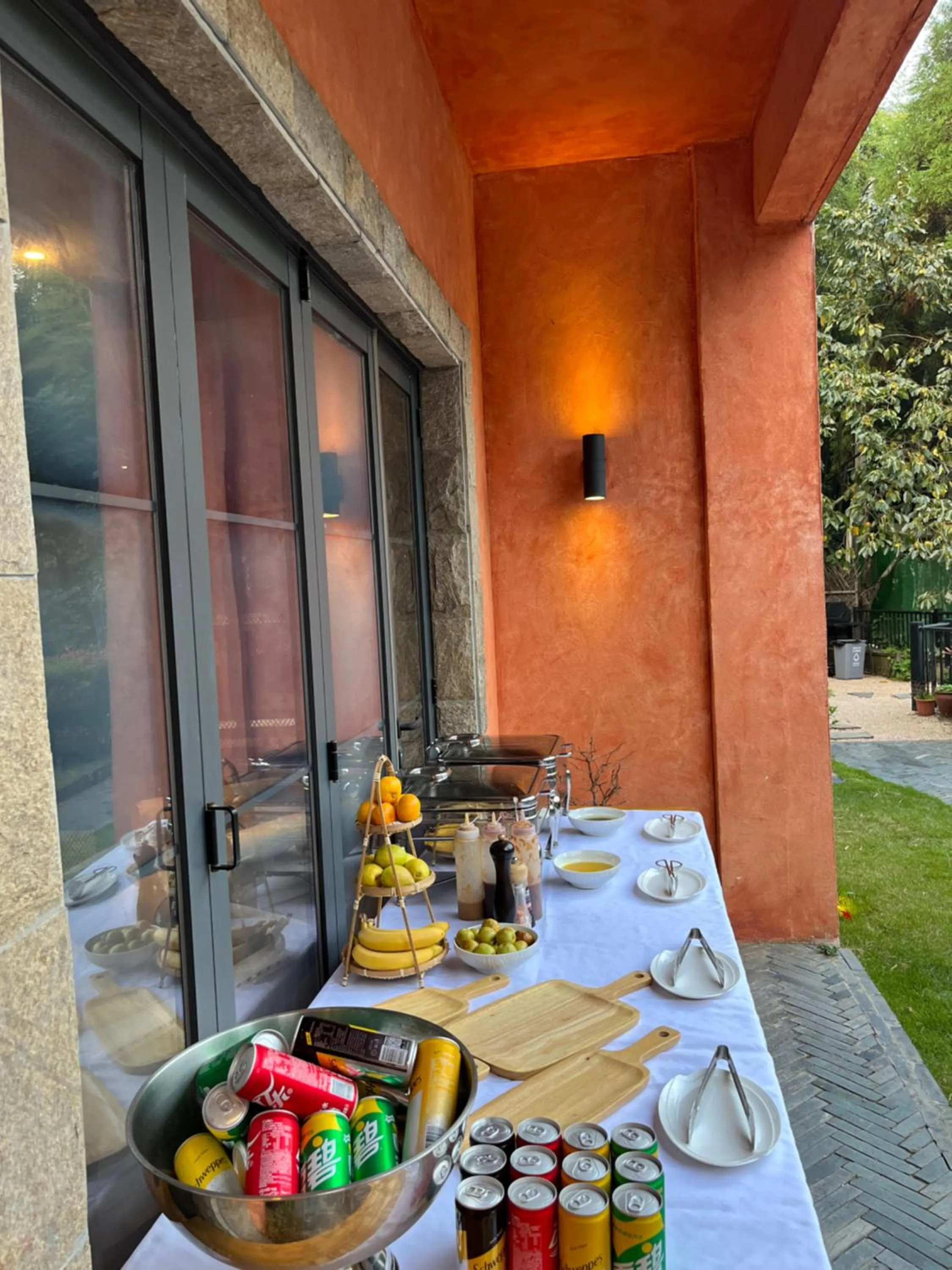 BBQ facilities in Moganshan Arcadia Resorts