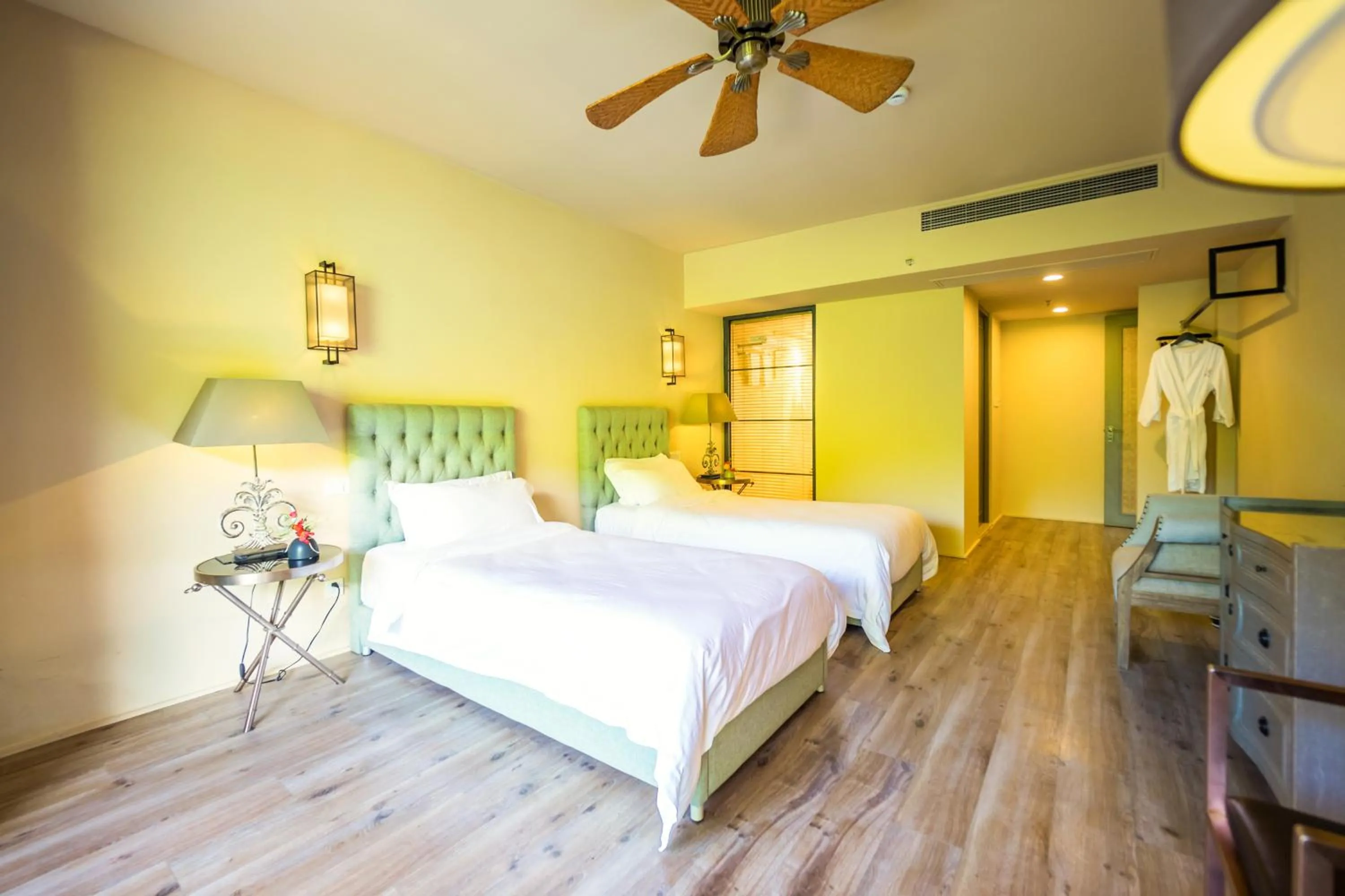 Bed in Moganshan Arcadia Resorts