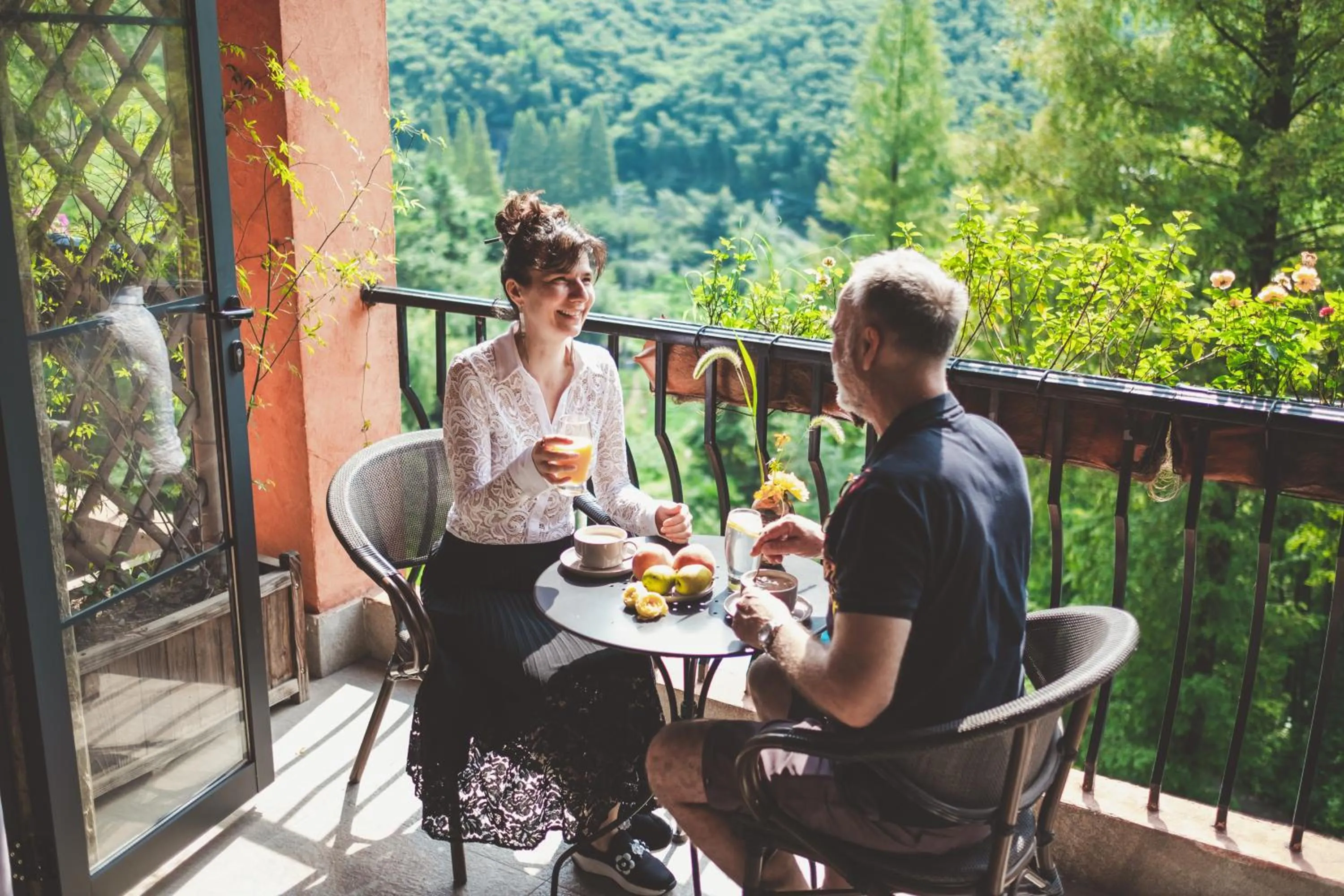 Balcony/Terrace in Moganshan Arcadia Resorts