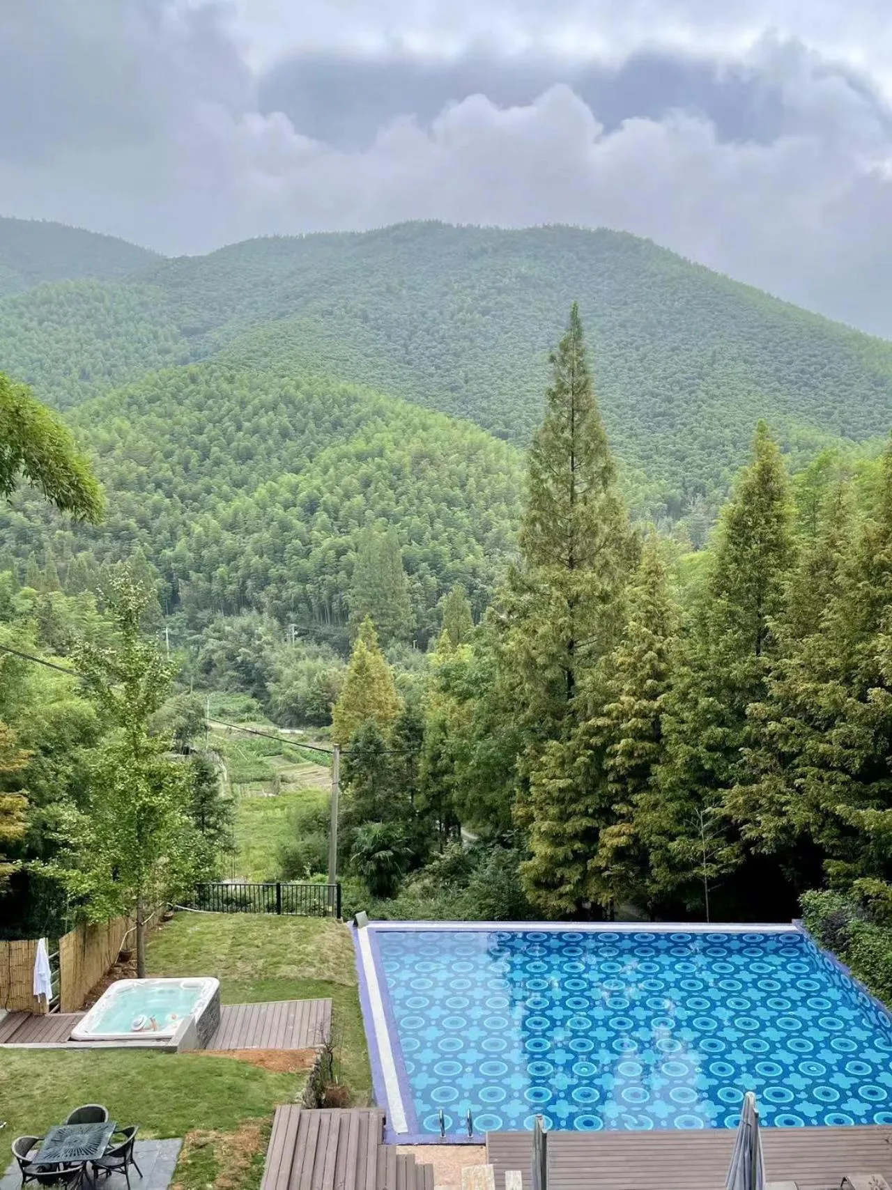 Swimming pool in Moganshan Arcadia Resorts