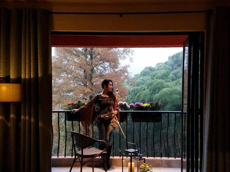 Patio in Moganshan Arcadia Resorts