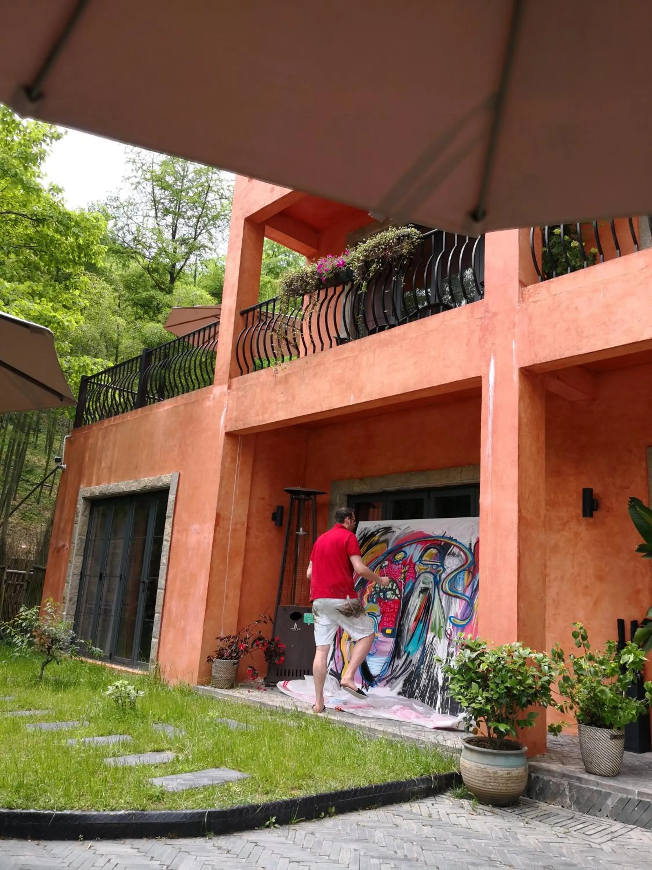 Property building in Moganshan Arcadia Resorts