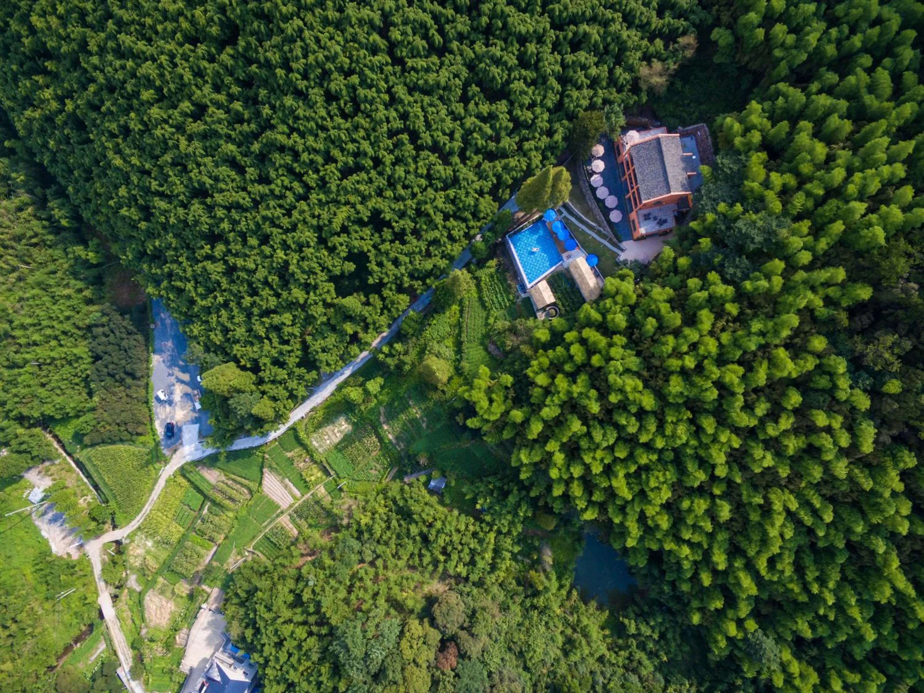 Property building in Moganshan Arcadia Resorts