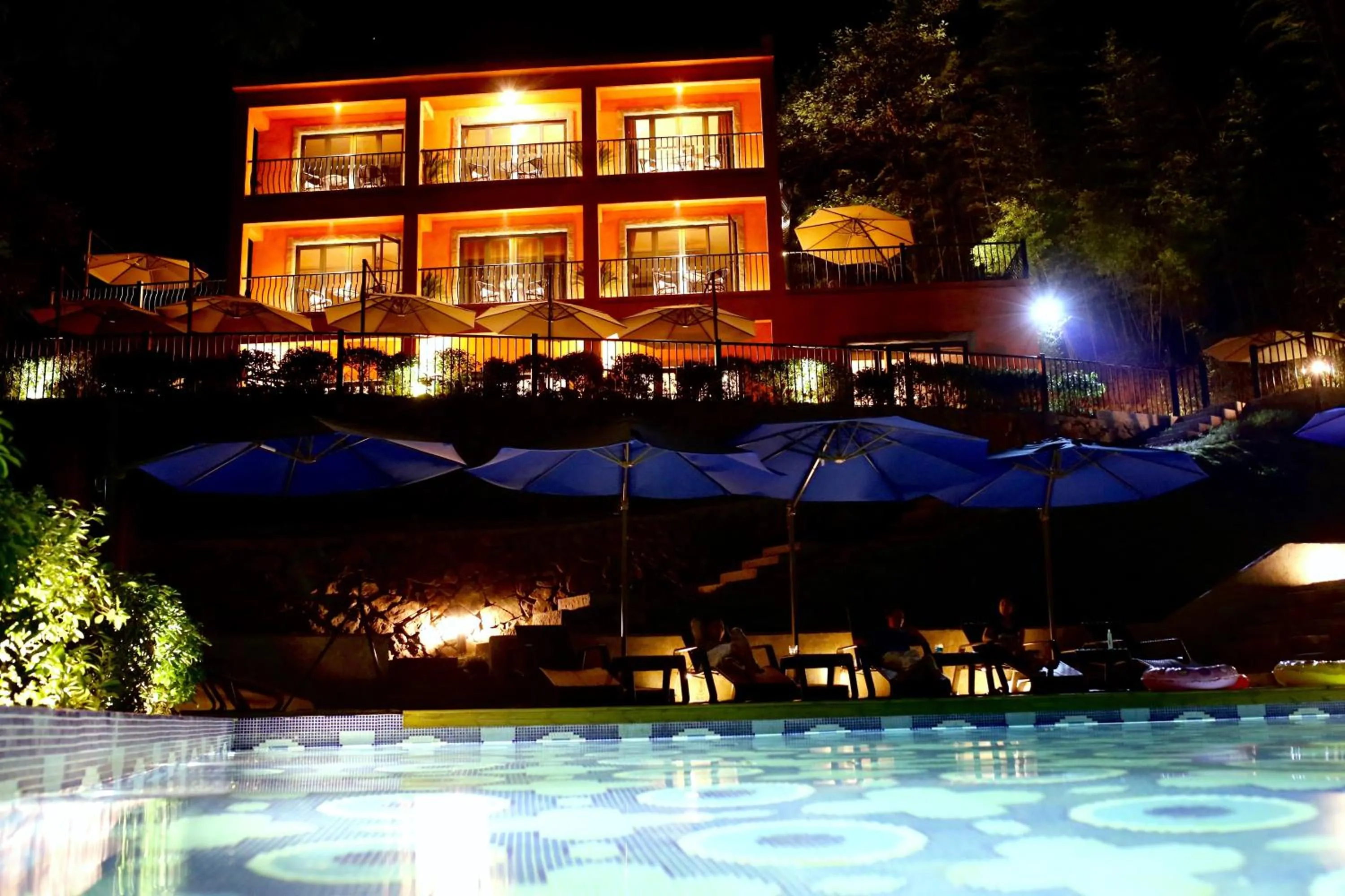 Night in Moganshan Arcadia Resorts