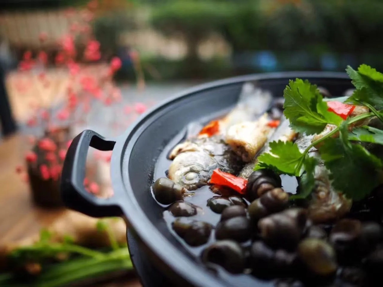 Food close-up in Moganshan Arcadia Resorts