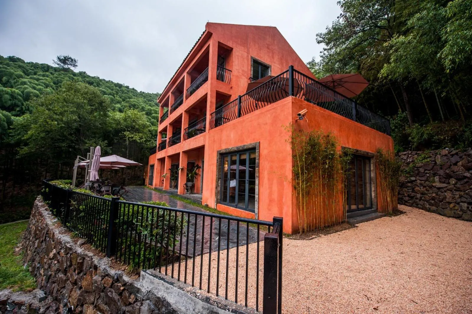 Property building in Moganshan Arcadia Resorts