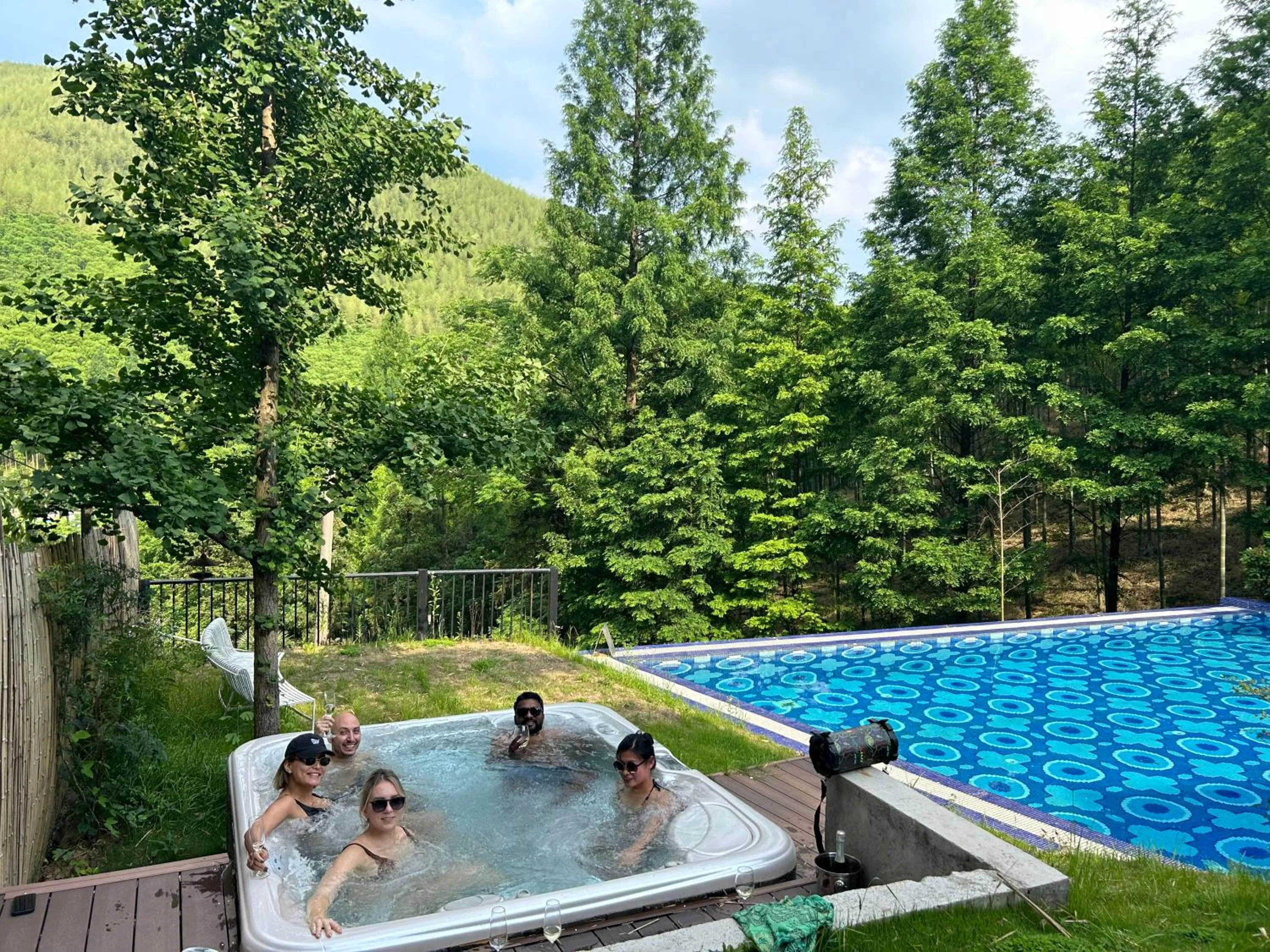Hot Tub in Moganshan Arcadia Resorts