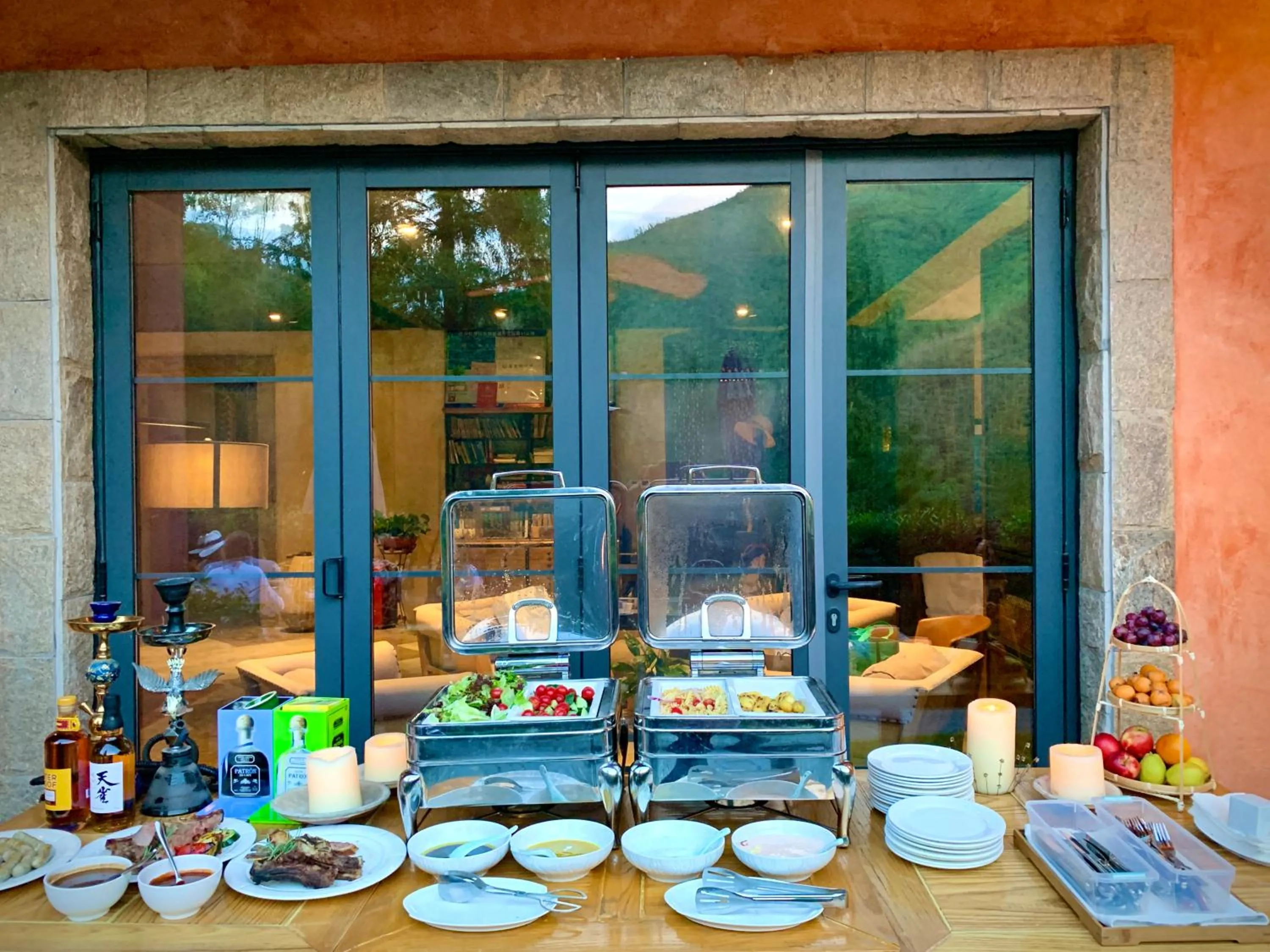 Patio in Moganshan Arcadia Resorts
