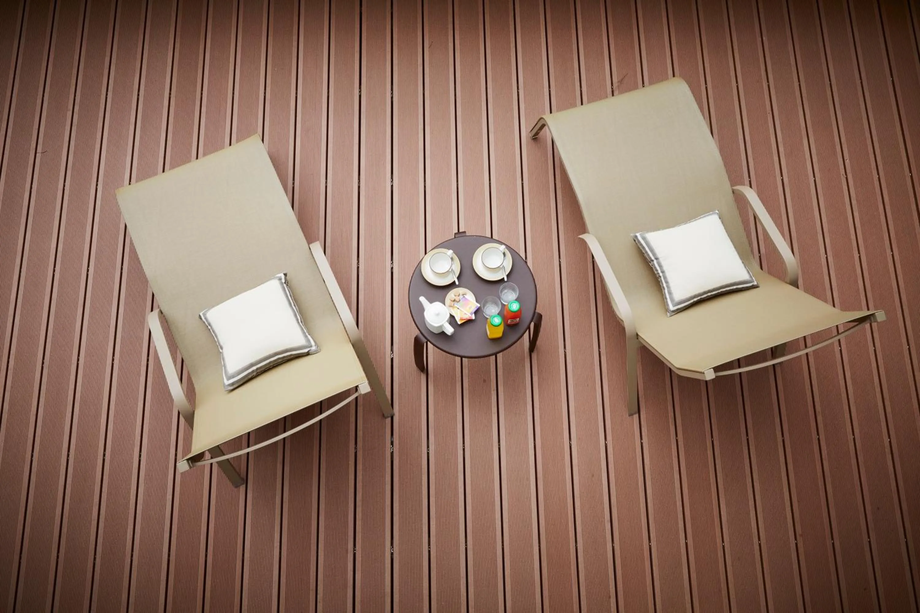 Balcony/Terrace in ibis Styles Guéret