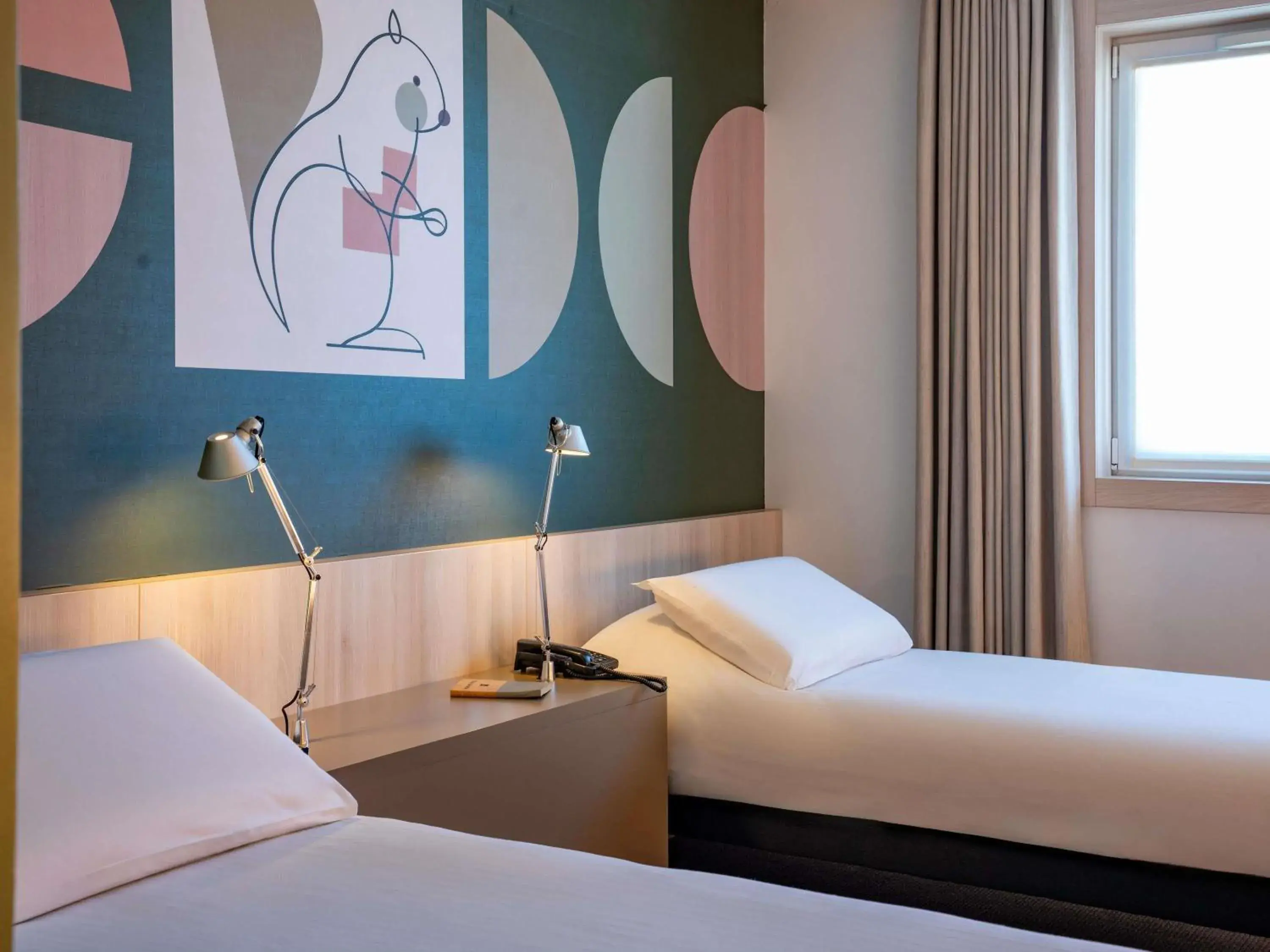 Bedroom, Bed in ibis Styles Guéret Bedroom, Bed in ibis Styles Guéret