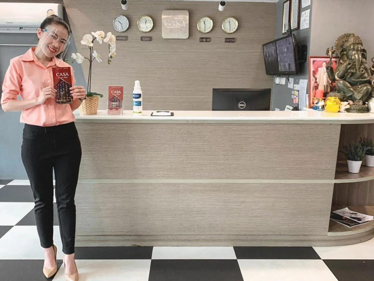 Staff in Casa Residence Hotel