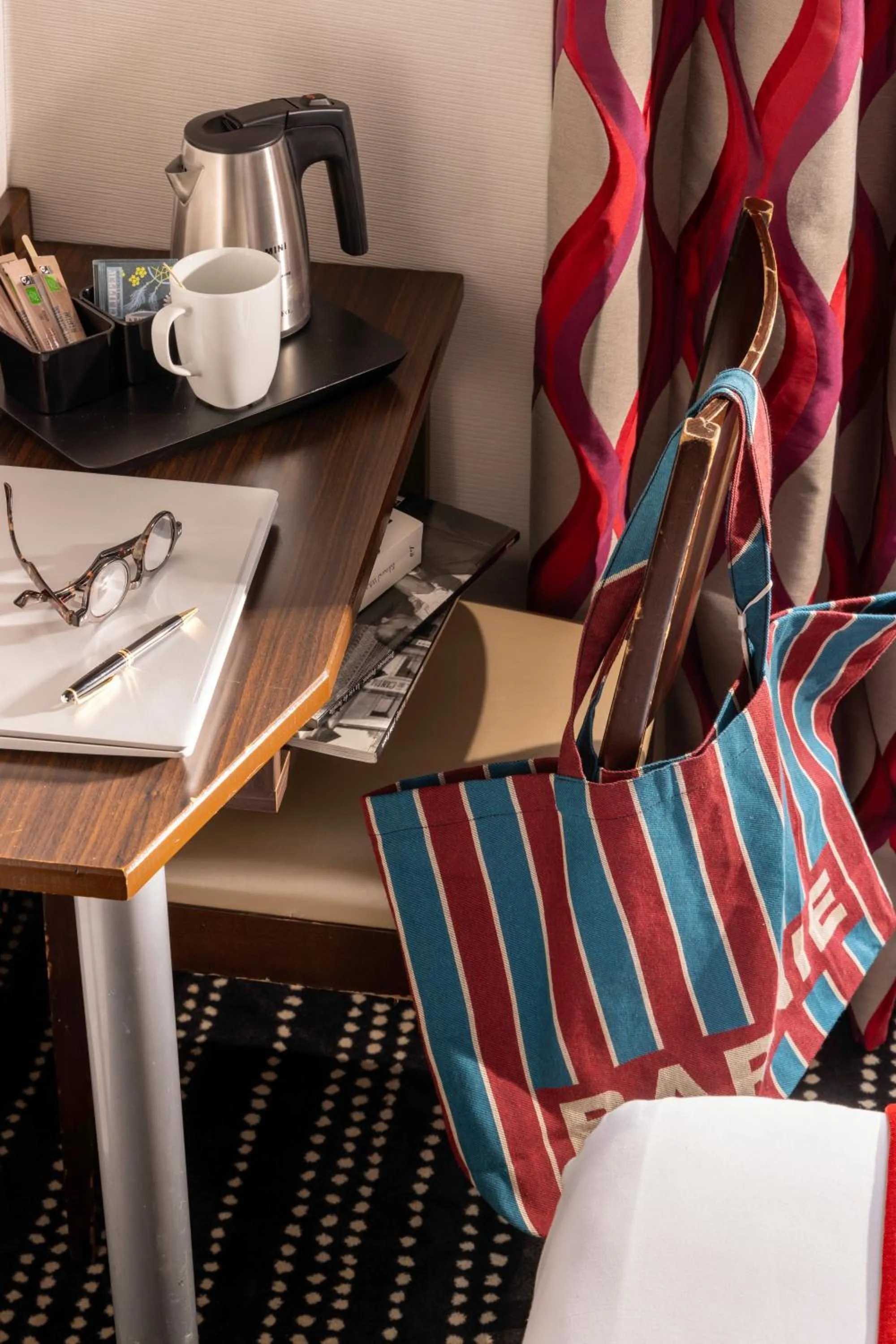 Seating area in Jack's Hotel