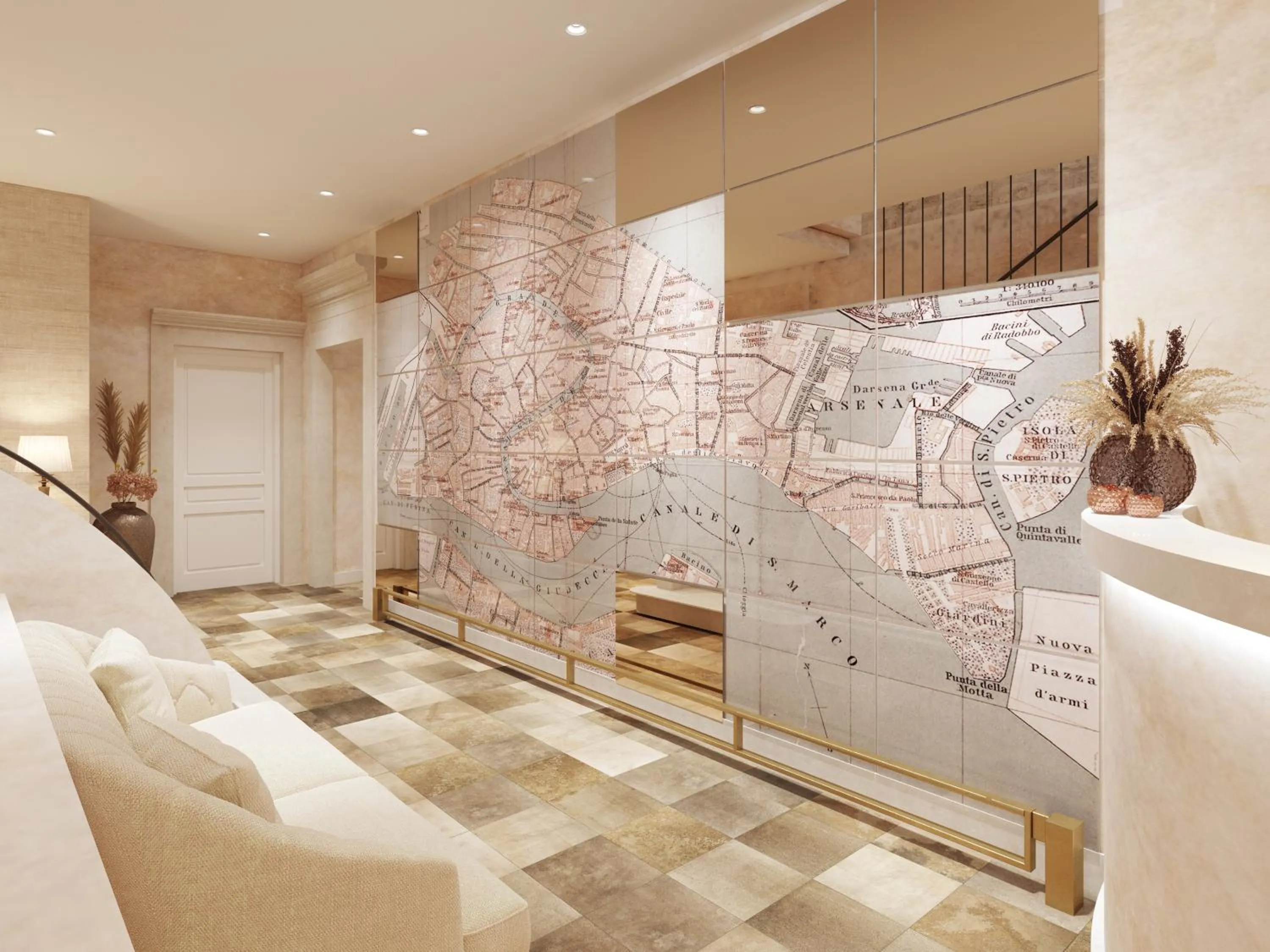 Lobby or reception in Vila Perast Boutique Hotel