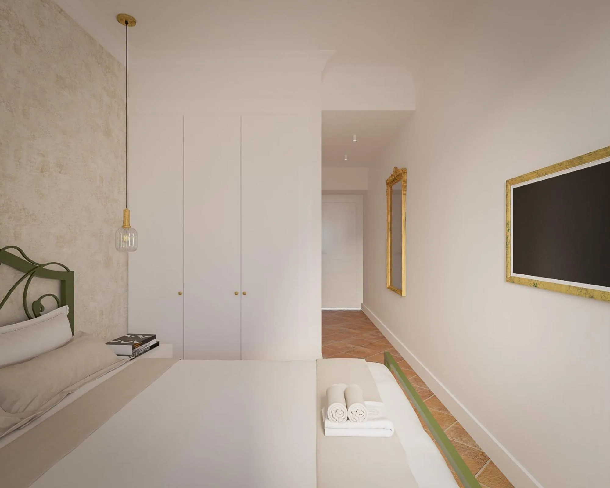 Bedroom, Bed in Vila Perast Boutique Hotel