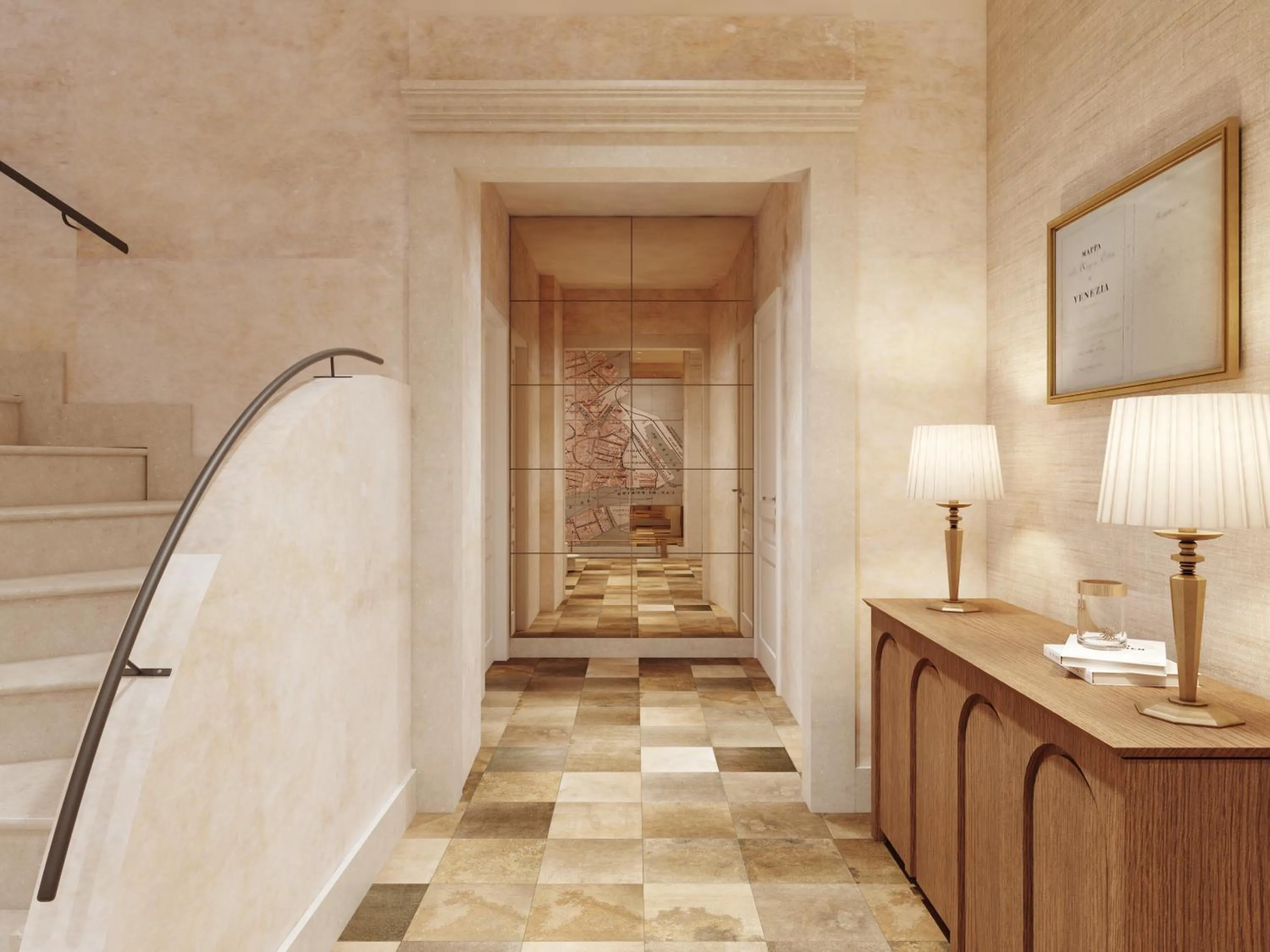 Lobby or reception in Vila Perast Boutique Hotel