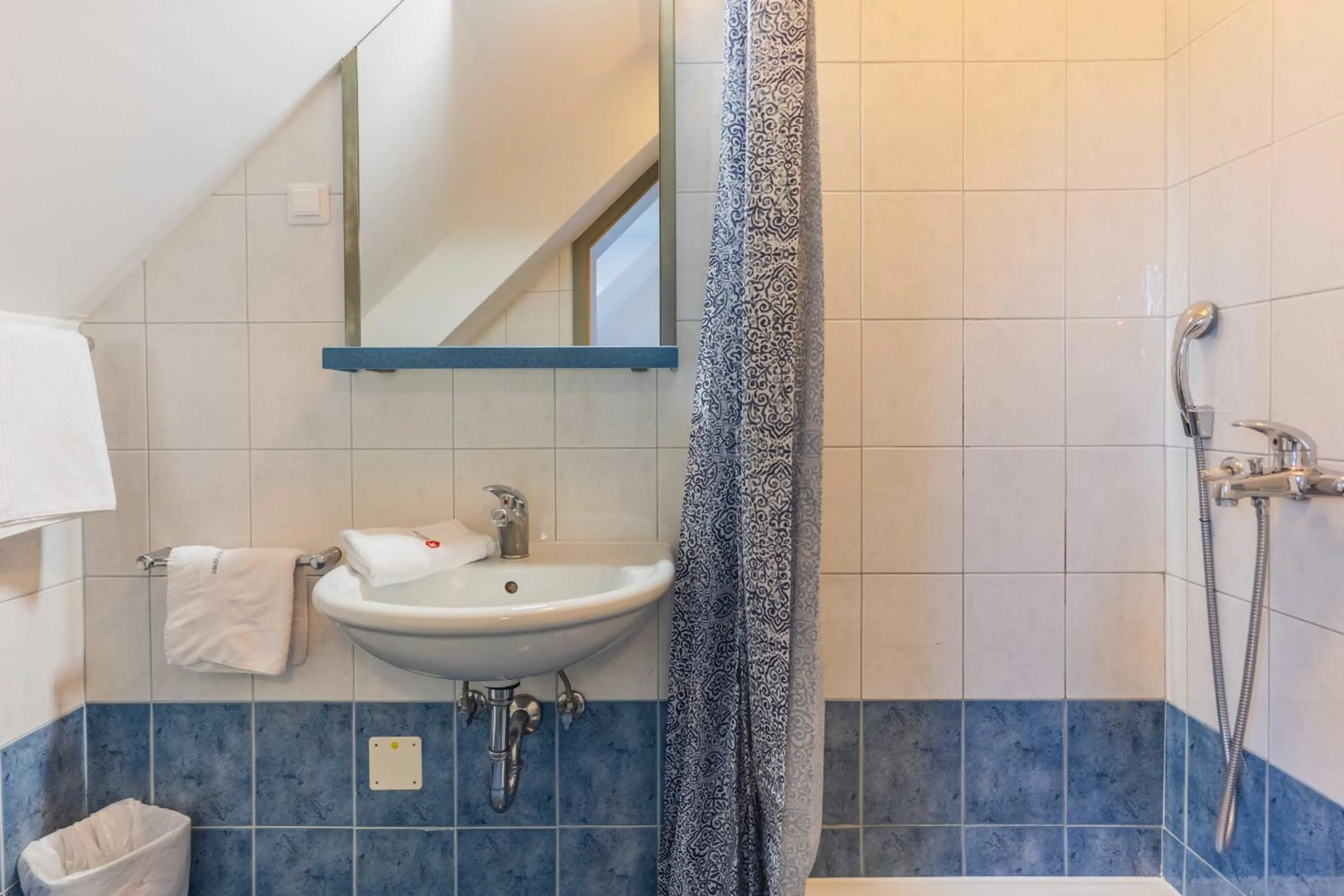 Shower in Hotel Krvavec