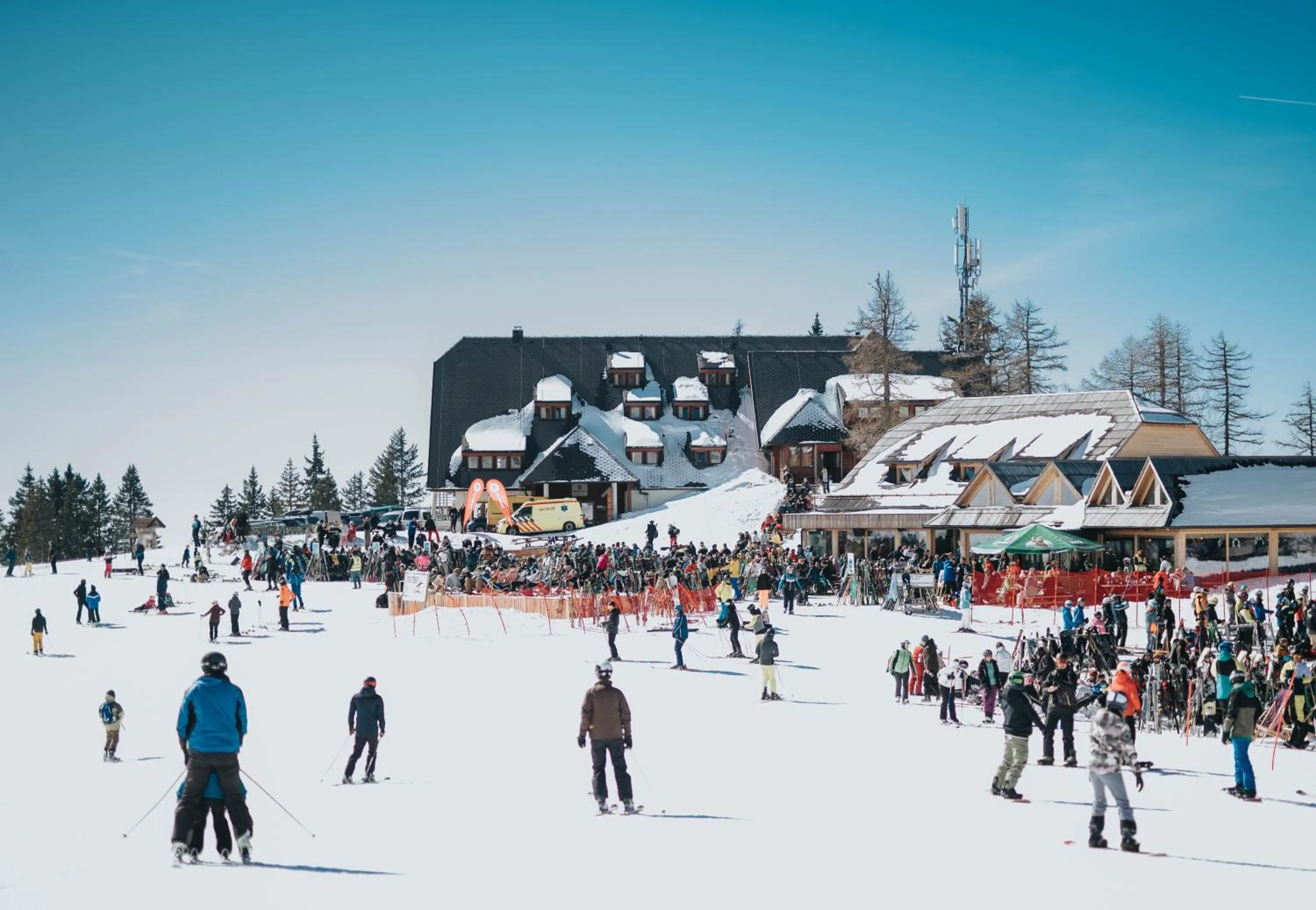 People in Hotel Krvavec