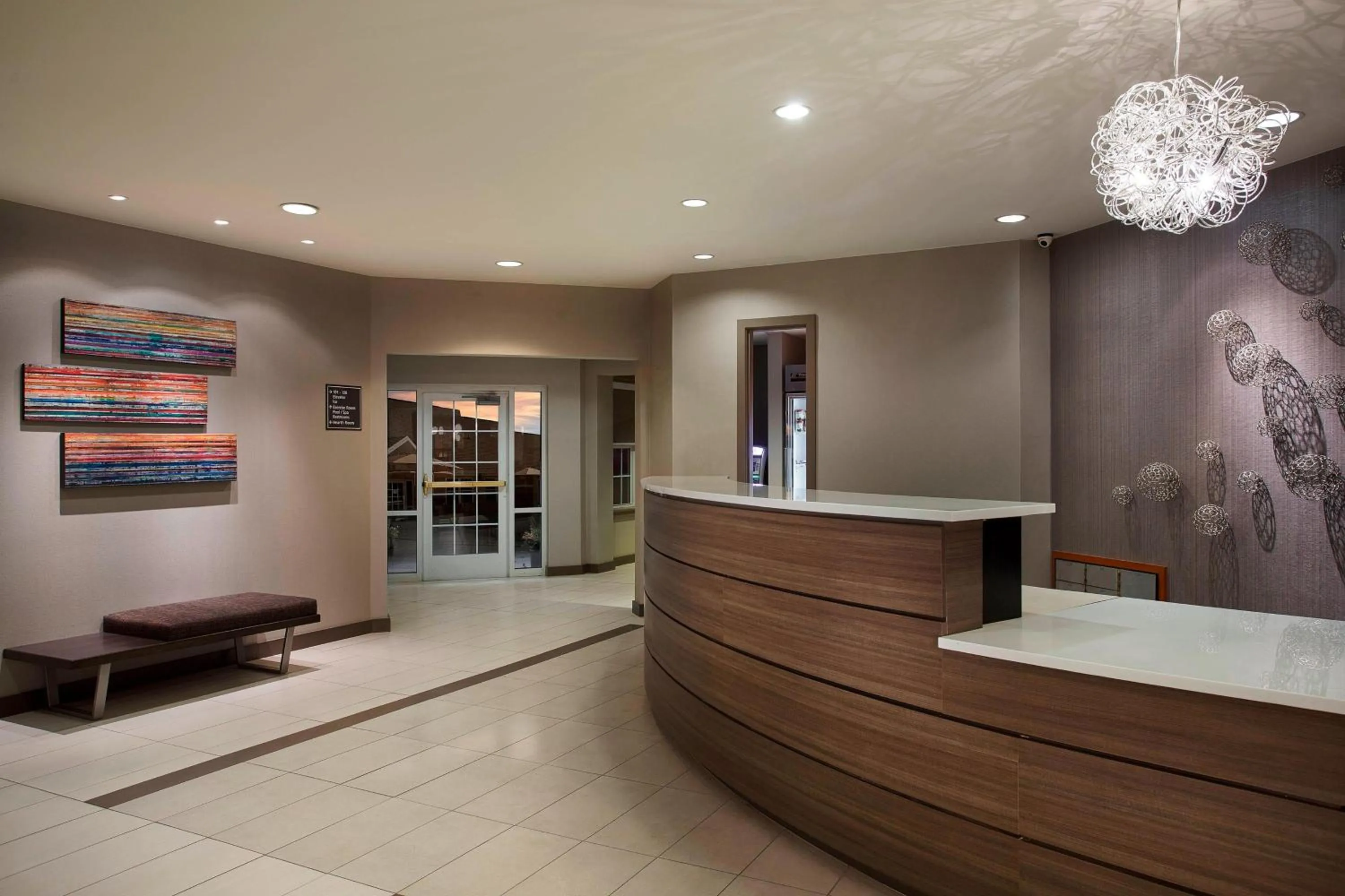 Lobby or reception in Residence Inn by Marriott Detroit / Novi