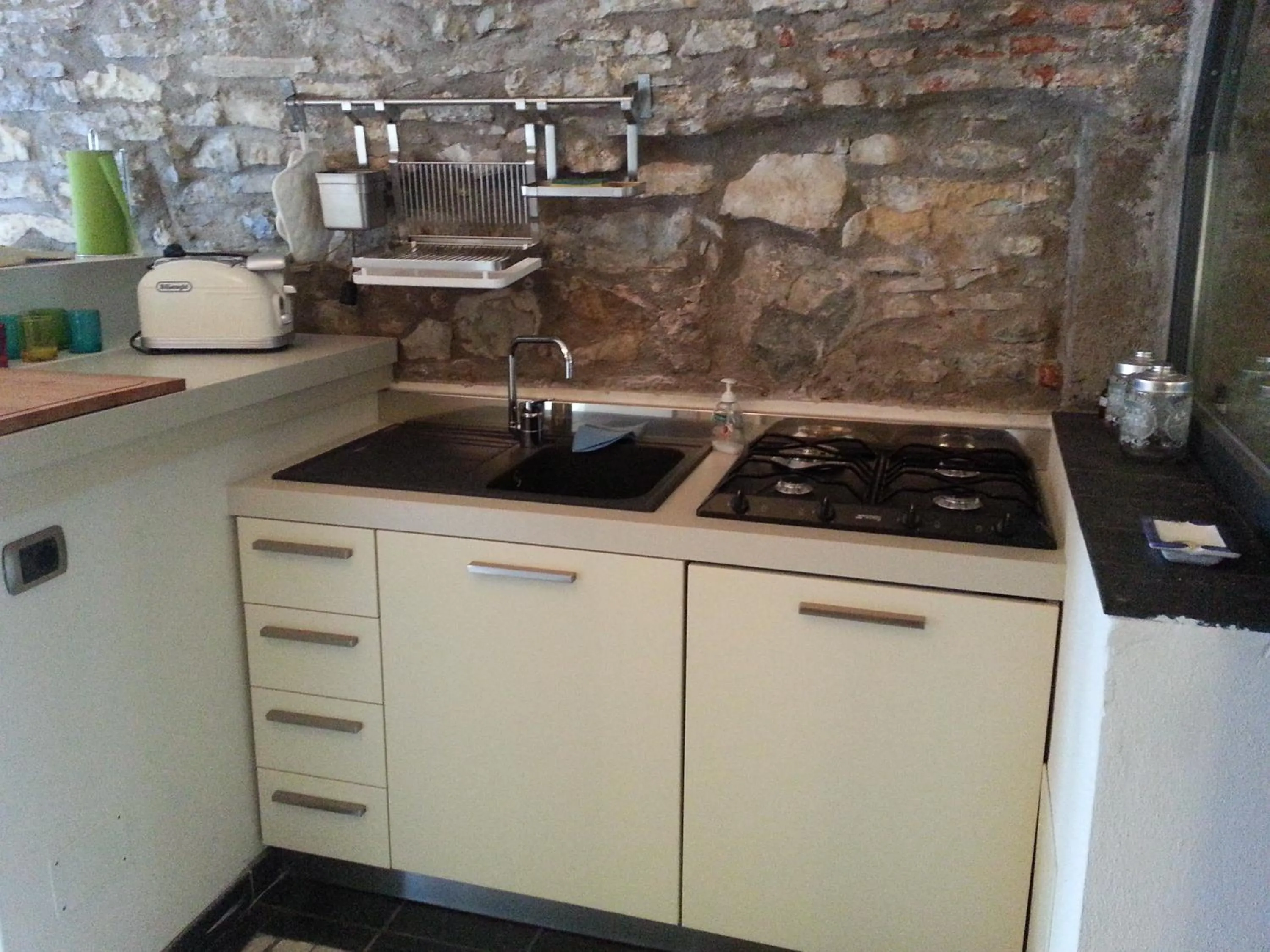 Kitchen or kitchenette in Casa Limonaia San Rocco