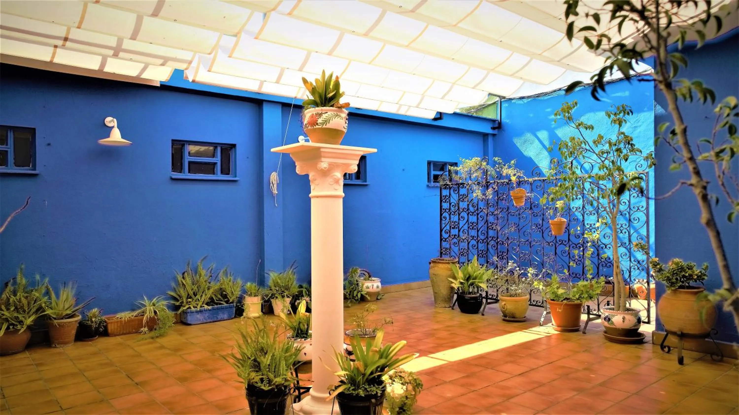 Patio in Hotel Ayamontino