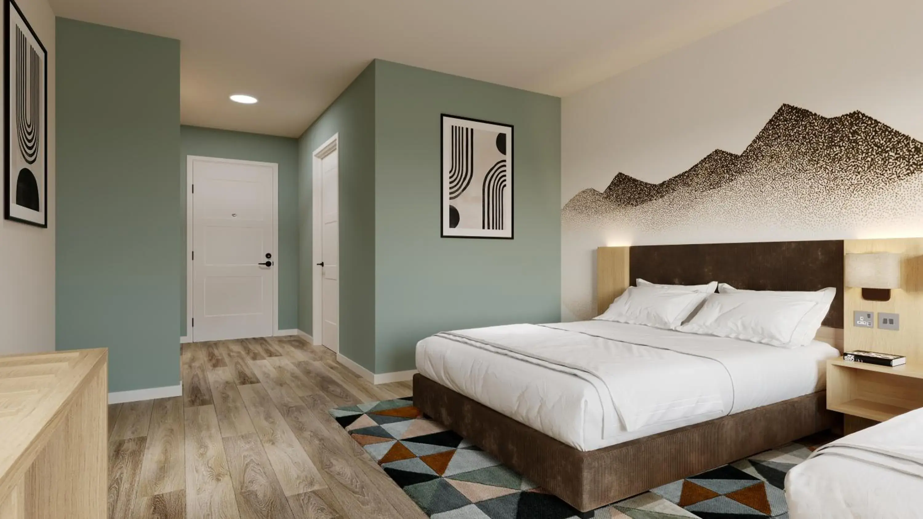 Bed in Sun & Ski Inn and Suites Bed in Sun & Ski Inn and Suites