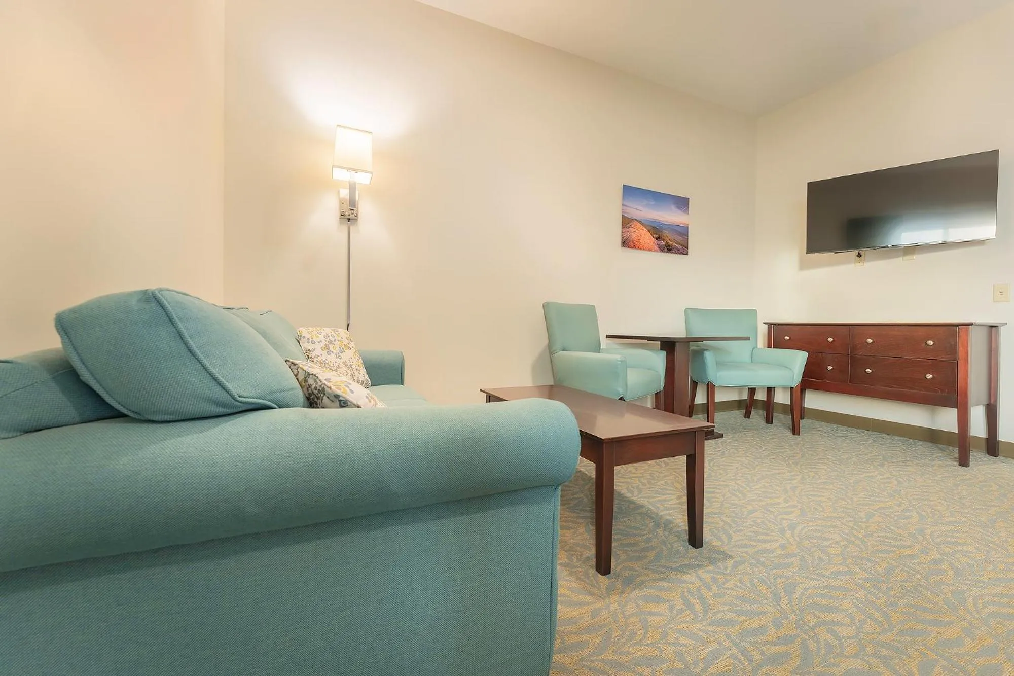 TV and multimedia in Sun & Ski Inn and Suites