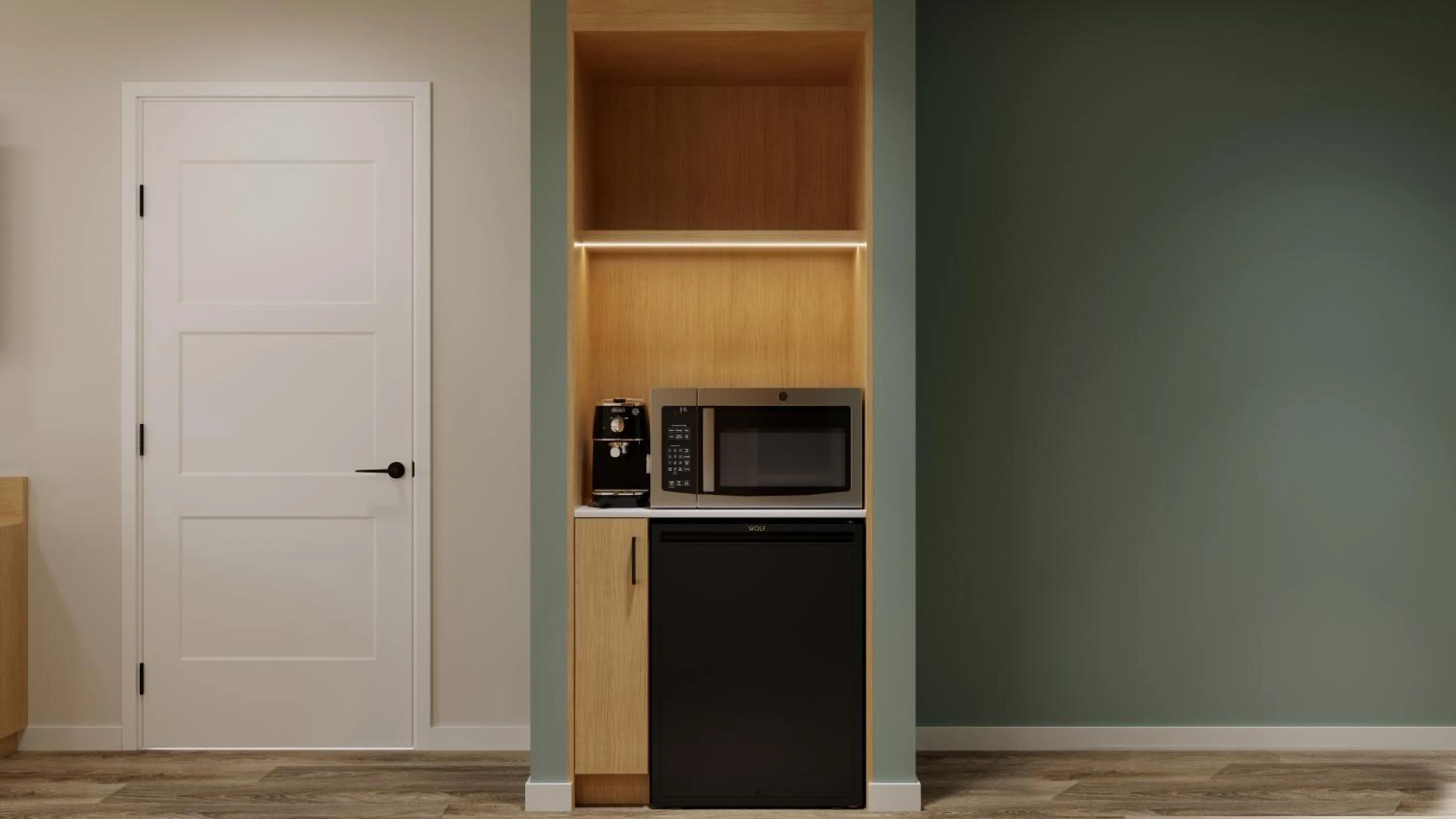 microwave in Sun & Ski Inn and Suites