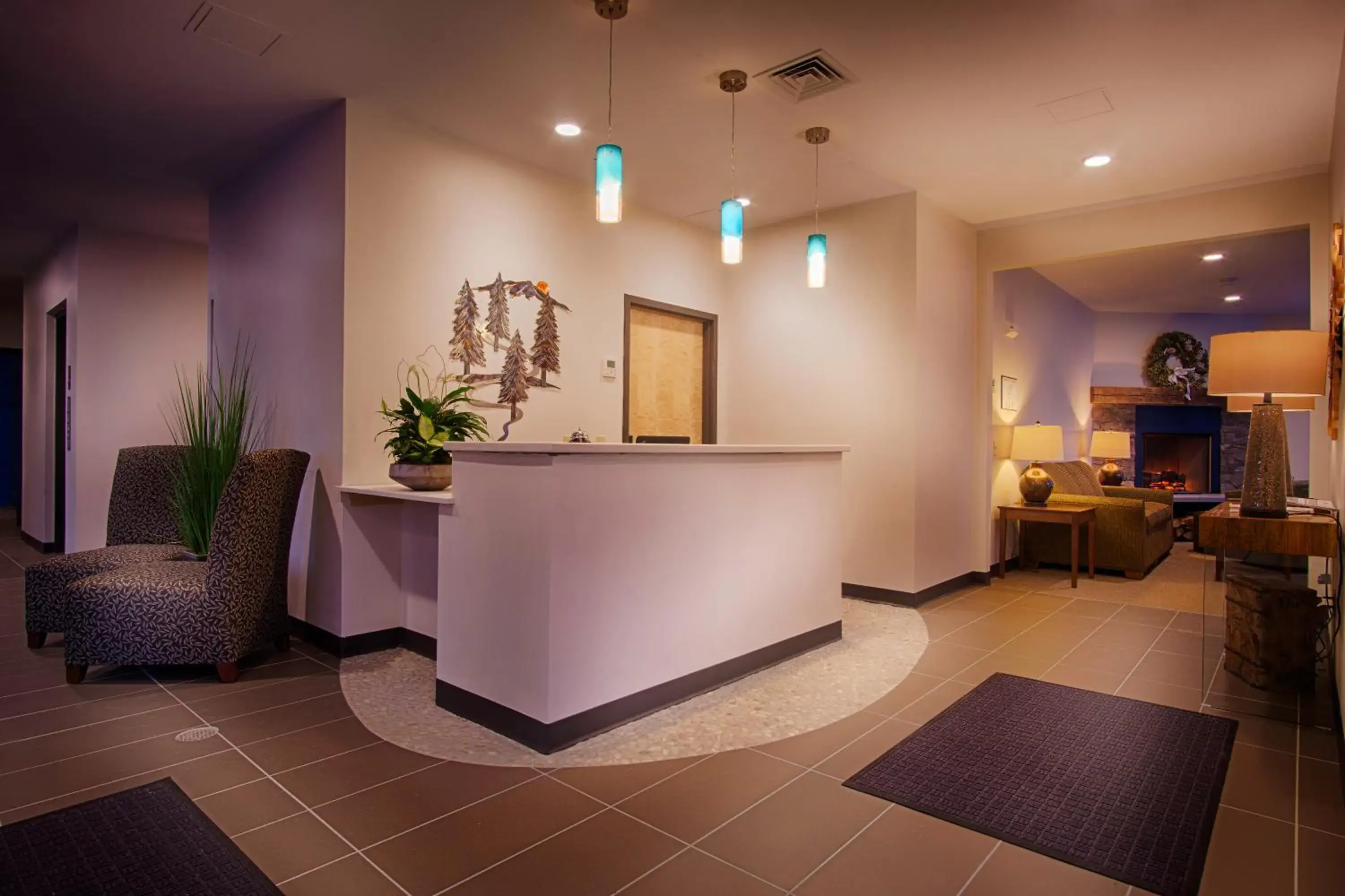 Lobby or reception in Sun & Ski Inn and Suites Lobby or reception in Sun & Ski Inn and Suites