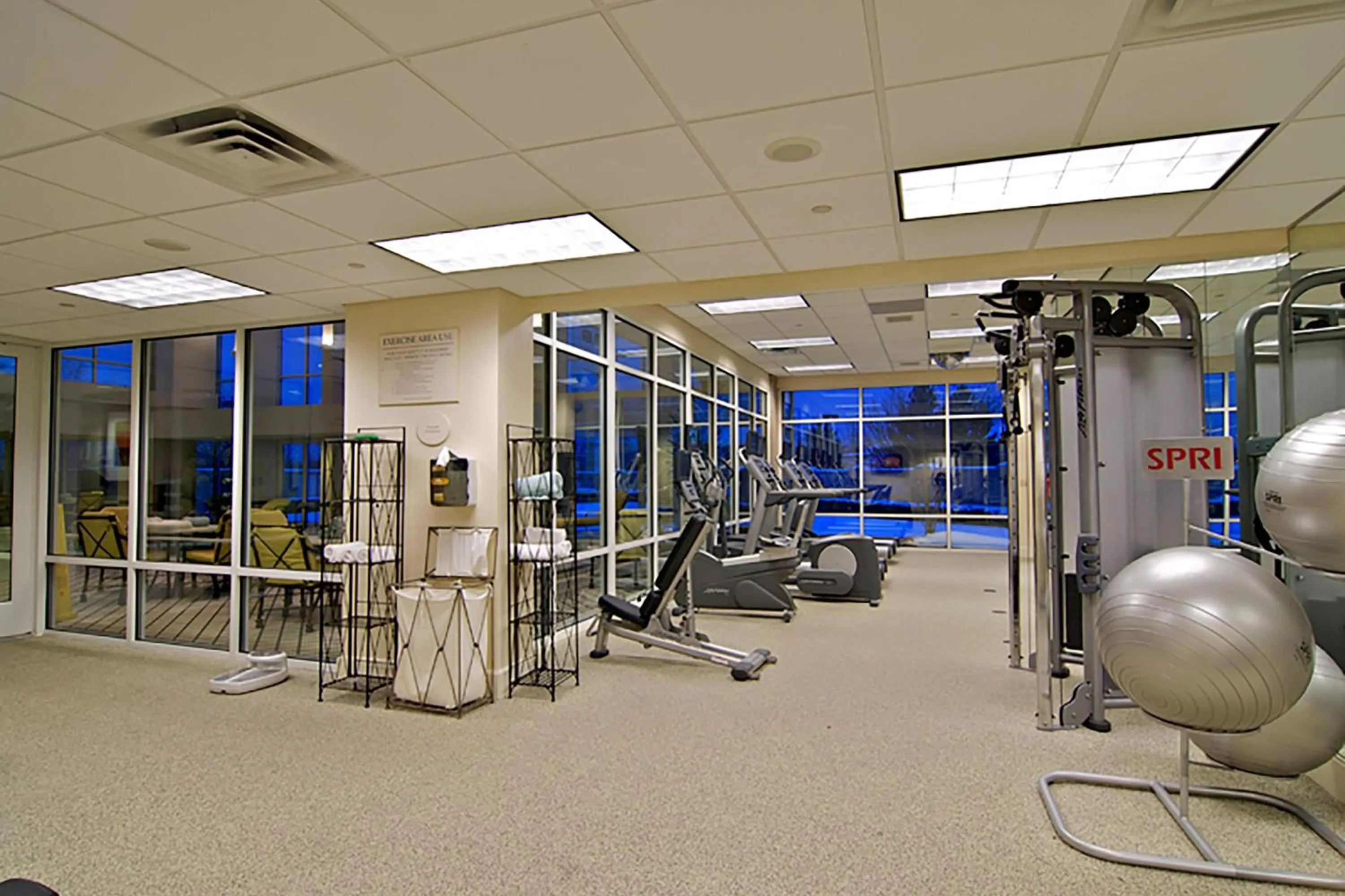 Fitness centre/facilities in Auburn Hills Marriott Pontiac