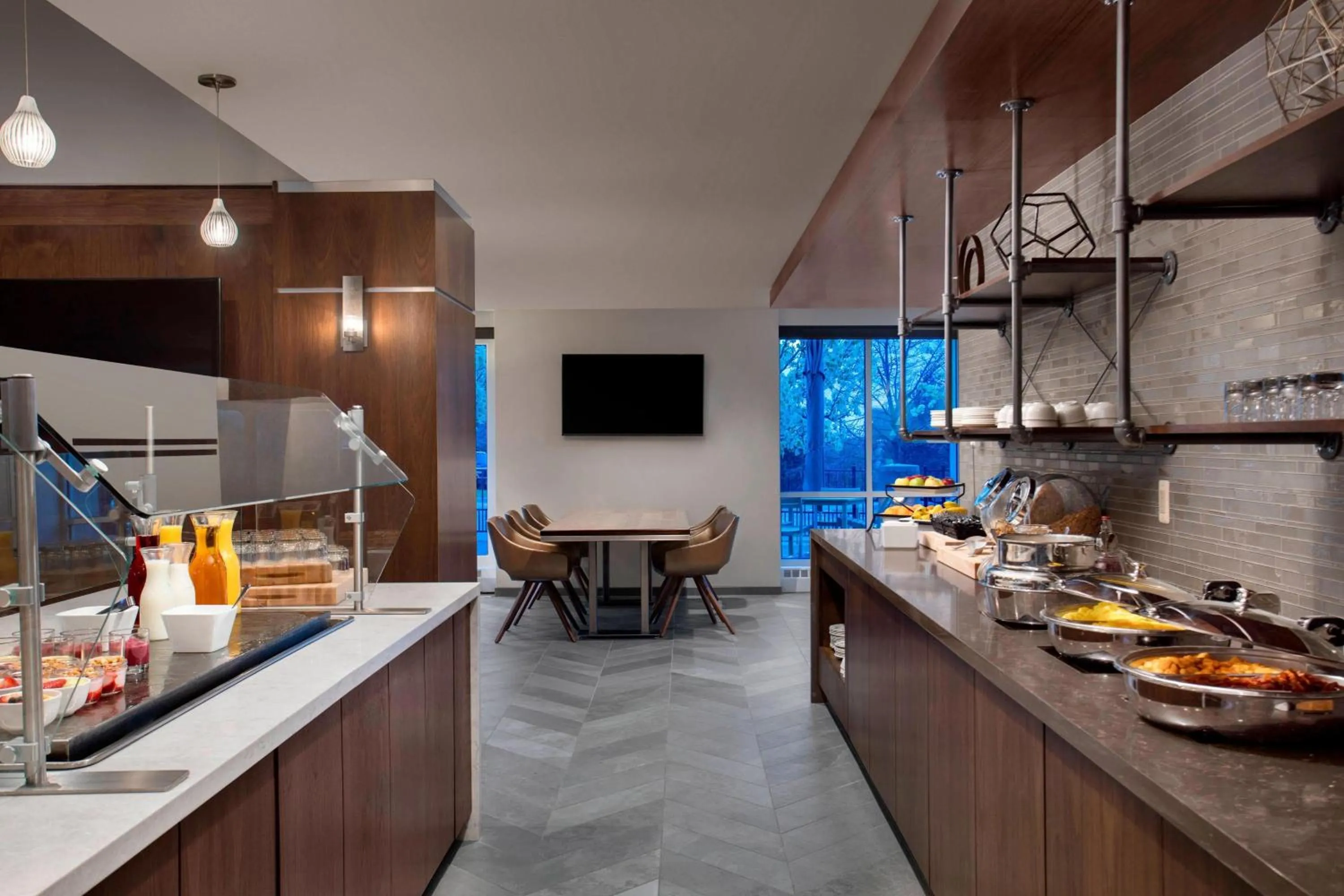 Breakfast in Auburn Hills Marriott Pontiac