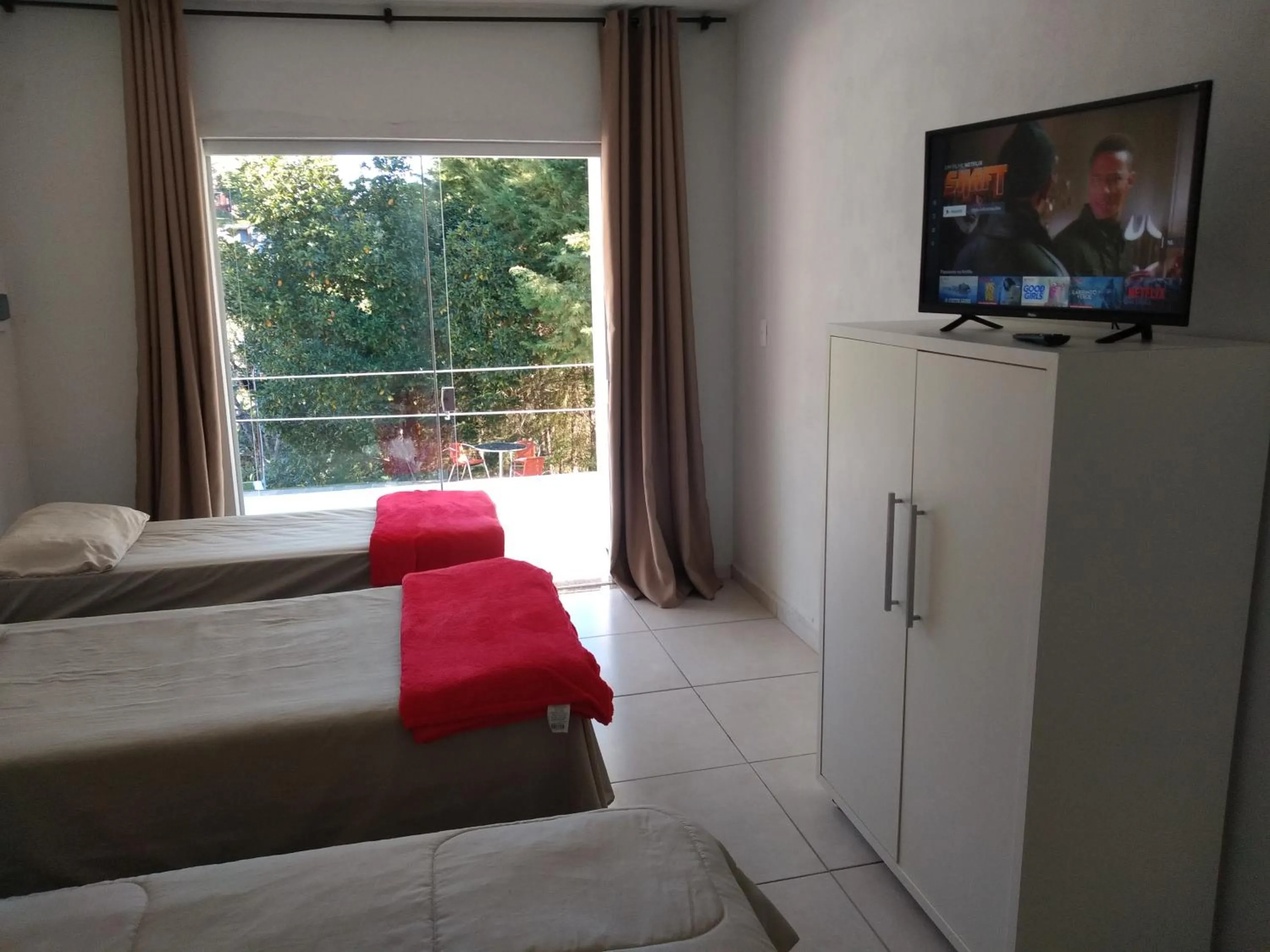 Bed in Pousada Viva Vida