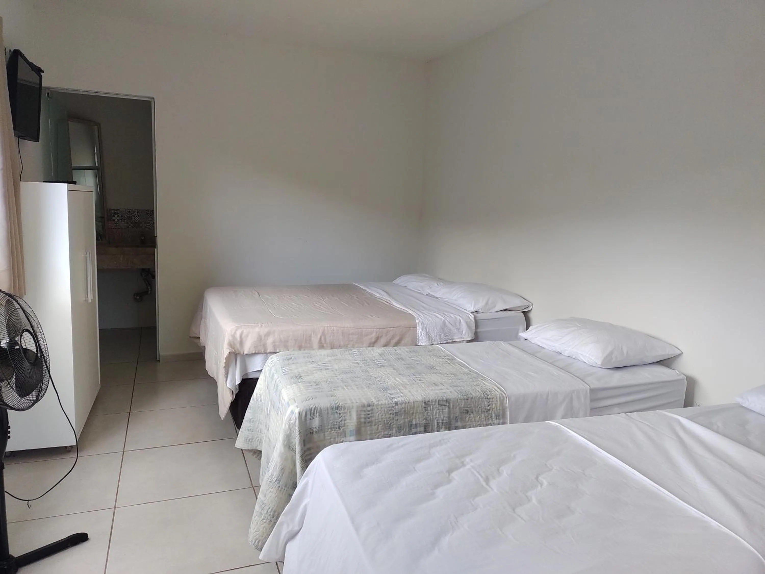 Bed in Pousada Viva Vida