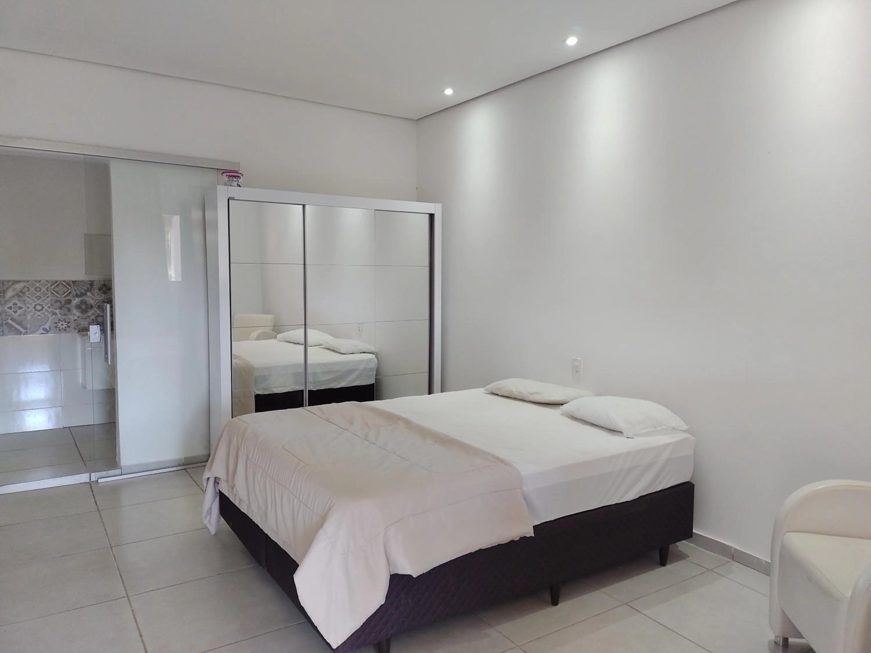 Bed in Pousada Viva Vida