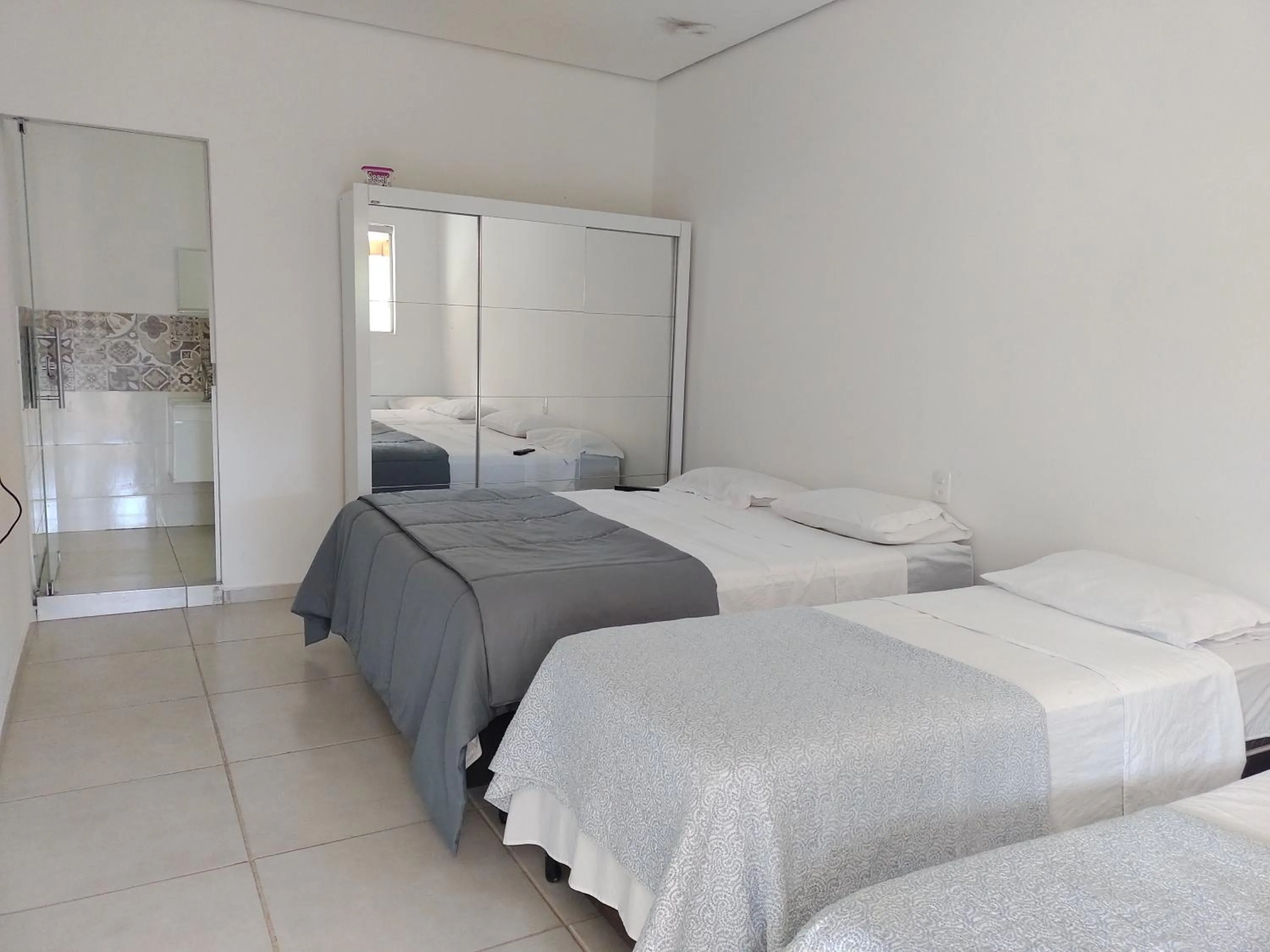 Bed in Pousada Viva Vida