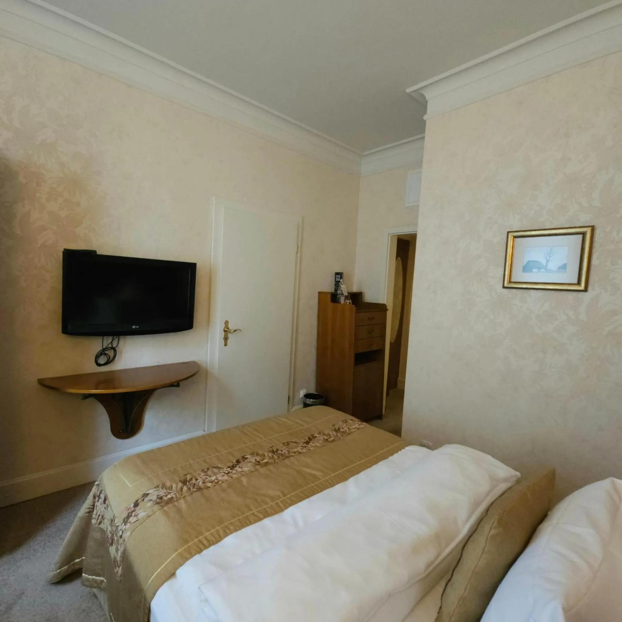 Bed in Das Palmenwald Schwarzwaldhof, BW Signature Collection